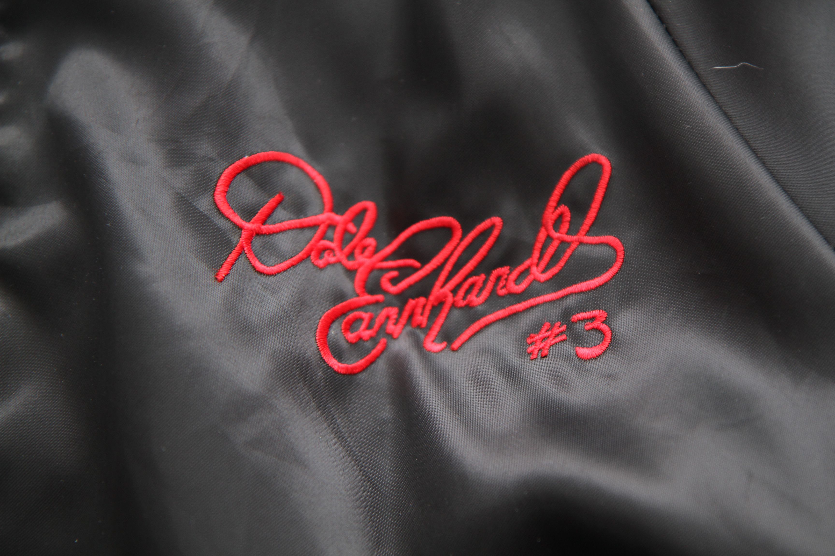 NASCAR Goodwrench Racing Dale Earnhardt Black Snap Jacket Size L Size US L / EU 52-54 / 3 - 5 Thumbnail