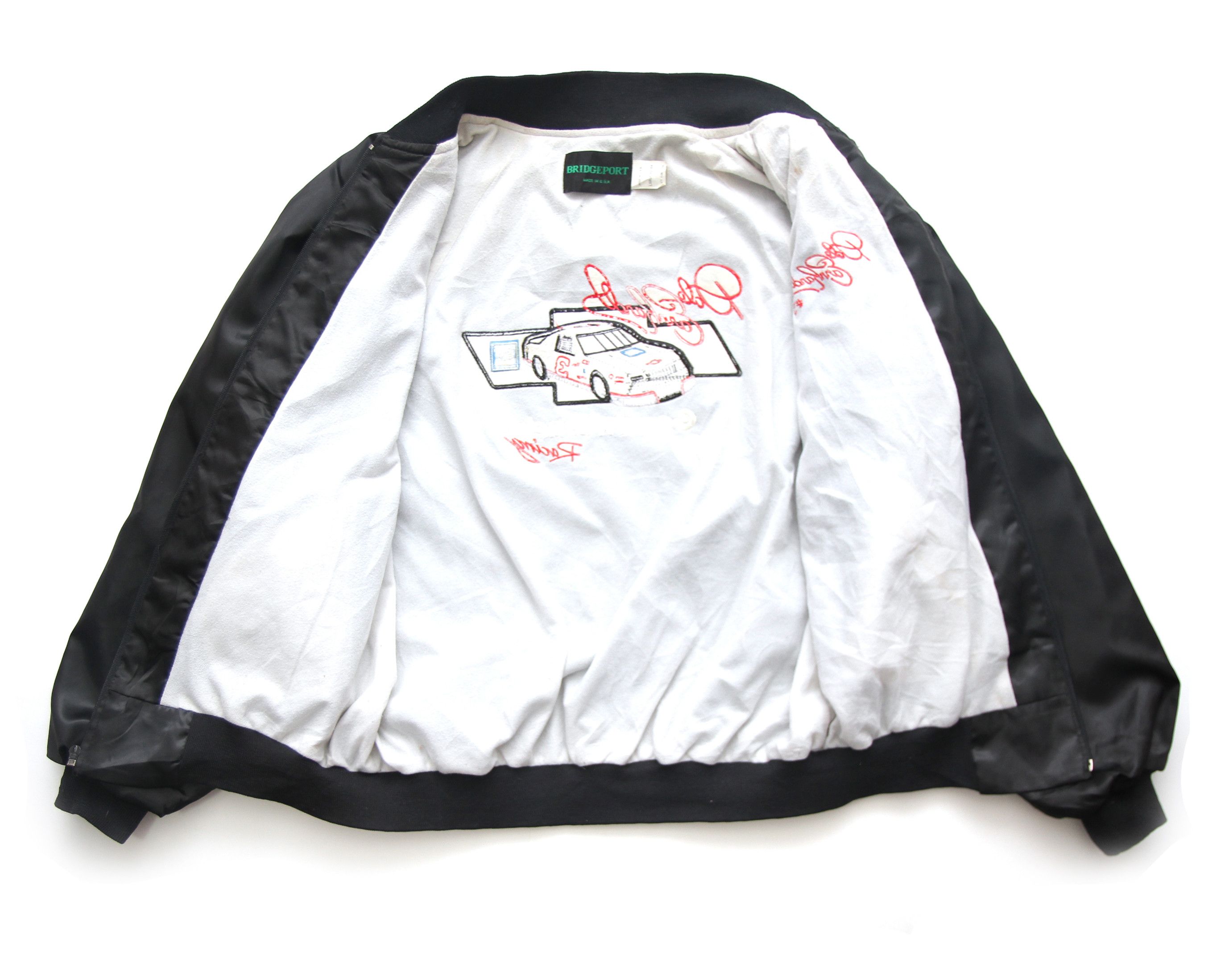 NASCAR Goodwrench Racing Dale Earnhardt Black Snap Jacket Size L Size US L / EU 52-54 / 3 - 9 Thumbnail