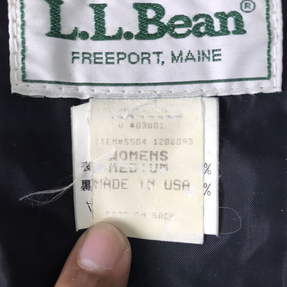 L.L. Bean × Vintage 💥Cozy Printed Deep Pile LL Bean Jacket Made in Usa Size M / US 6-8 / IT 42-44 - 18 Thumbnail