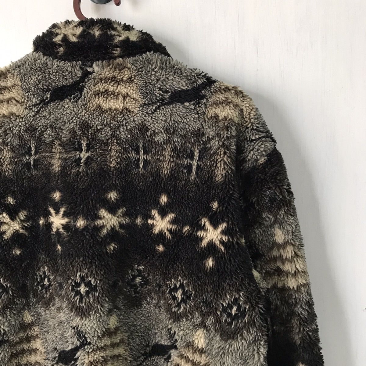 L.L. Bean × Vintage 💥Cozy Printed Deep Pile LL Bean Jacket Made in Usa Size M / US 6-8 / IT 42-44 - 8 Thumbnail