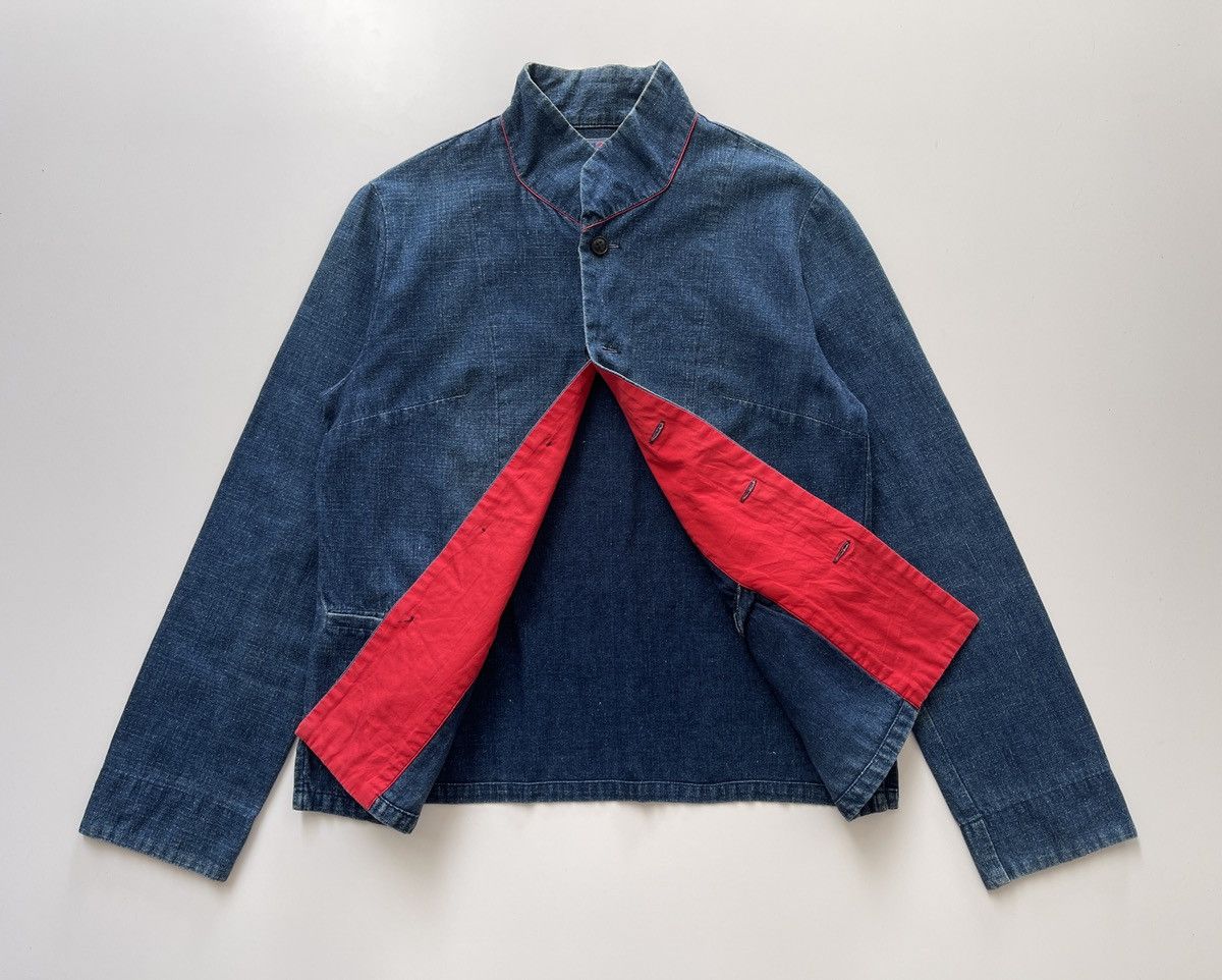 Blue Blue Japan Blue Blue Arigato Japan Pure Indigo Mandarin Colar Size S / US 4 / IT 40 - 5 Thumbnail