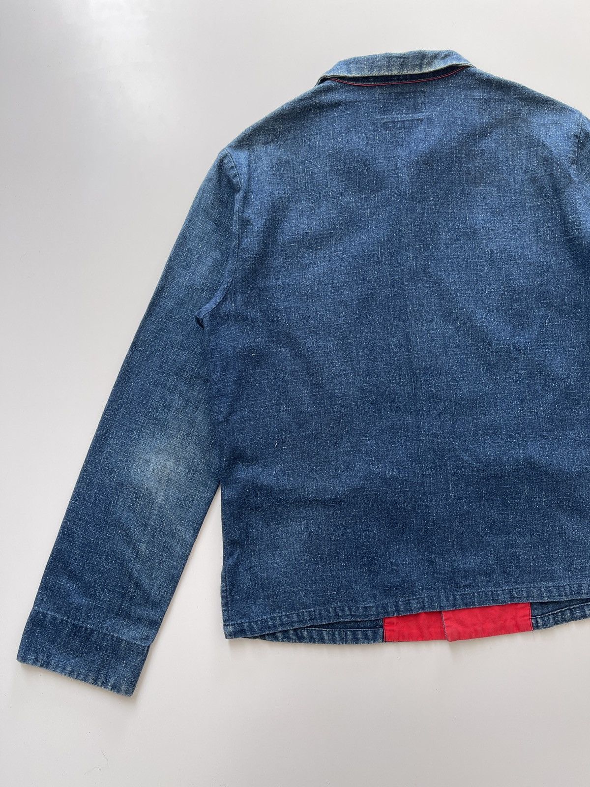 Blue Blue Japan Blue Blue Arigato Japan Pure Indigo Mandarin Colar Size S / US 4 / IT 40 - 12 Thumbnail