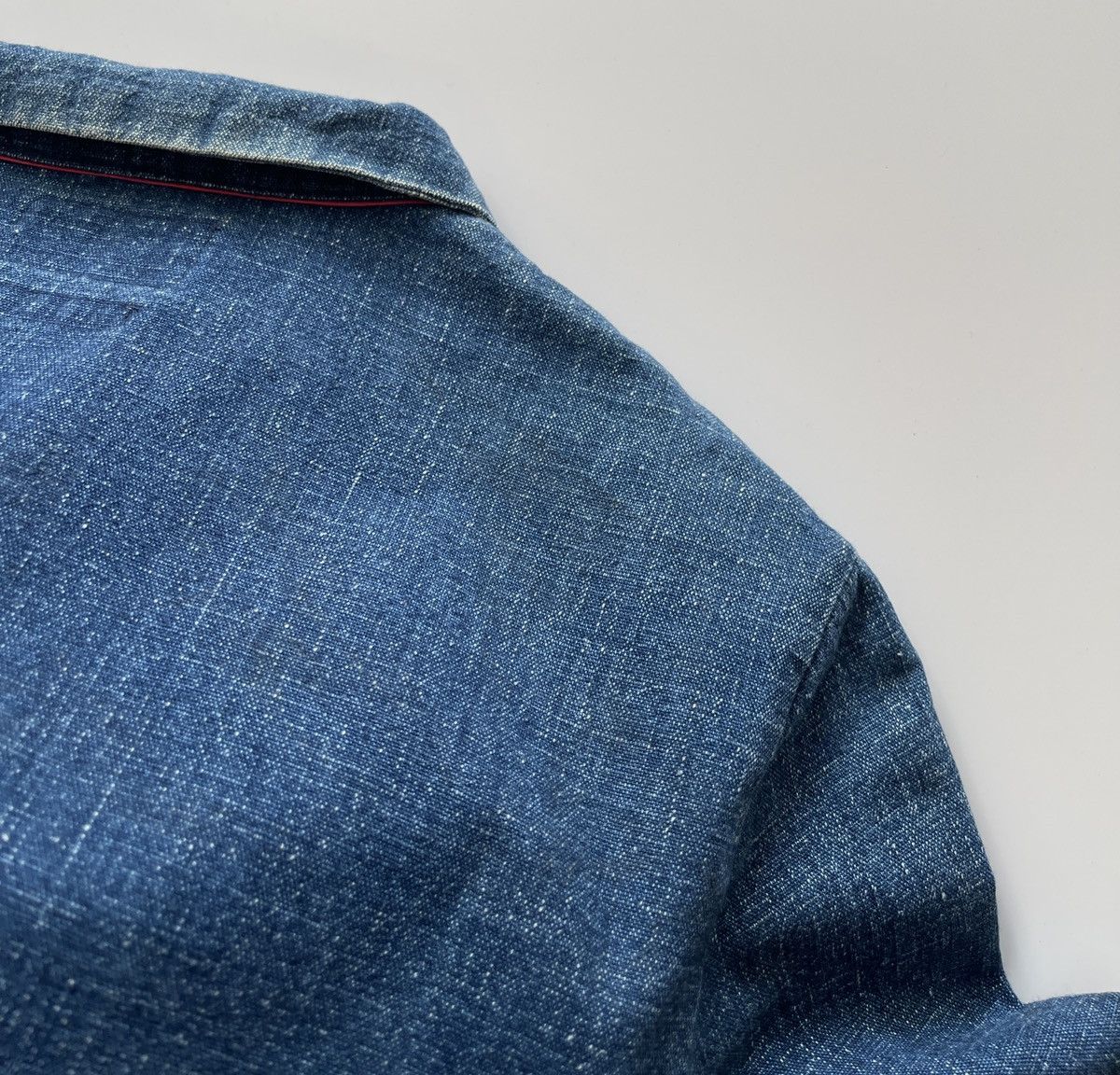 Blue Blue Japan Blue Blue Arigato Japan Pure Indigo Mandarin Colar Size S / US 4 / IT 40 - 13 Thumbnail