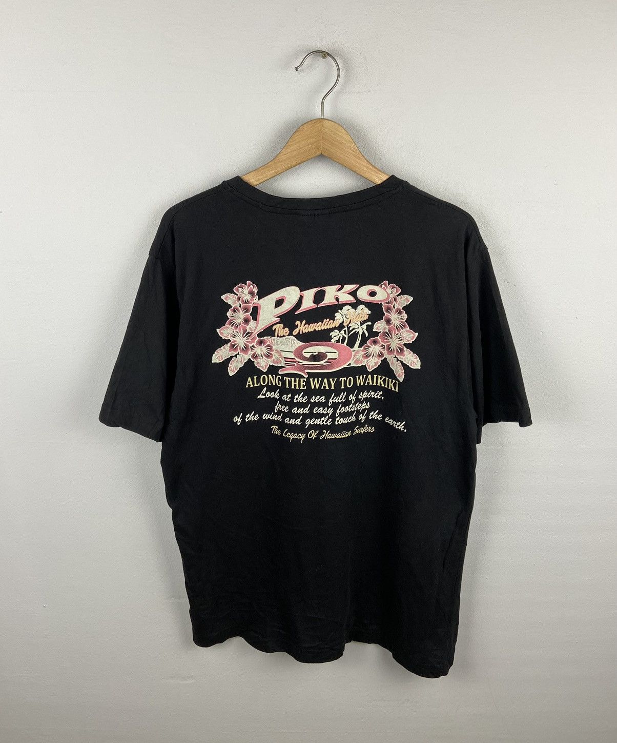 Vintage Vintage Piko Hawaii Surf Tee Size US XL / EU 56 / 4 - 1 Thumbnail