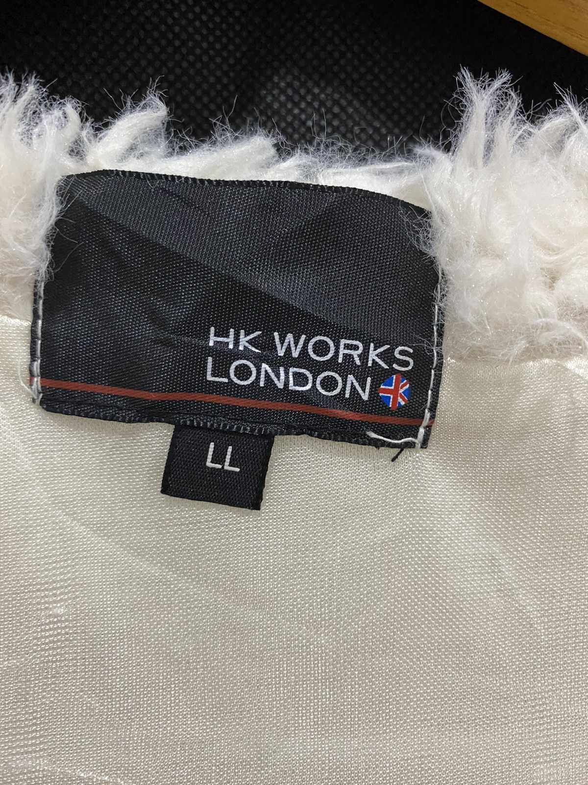 Designer Mohair cardigan By HK Work London white colour!! Size US L / EU 52-54 / 3 - 5 Thumbnail