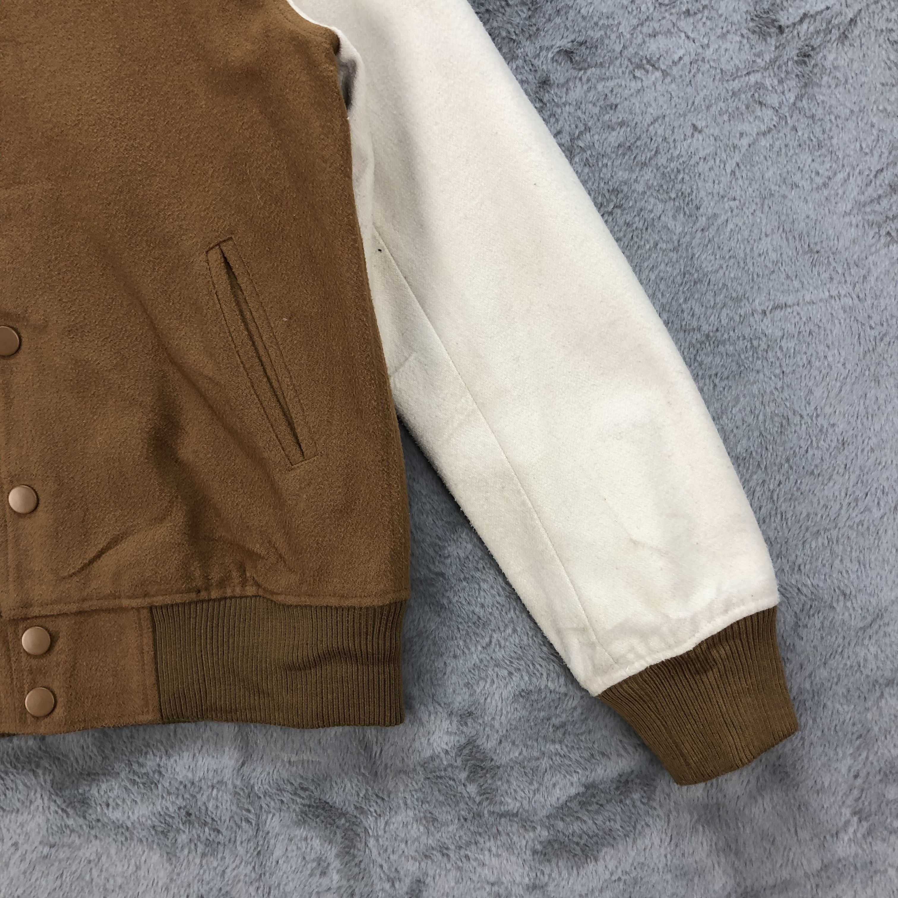 ADAM ET ROPE A E R Adam et Rope Wool Varsity Jacket #4831-172 Size US L / EU 52-54 / 3 - 5 Thumbnail