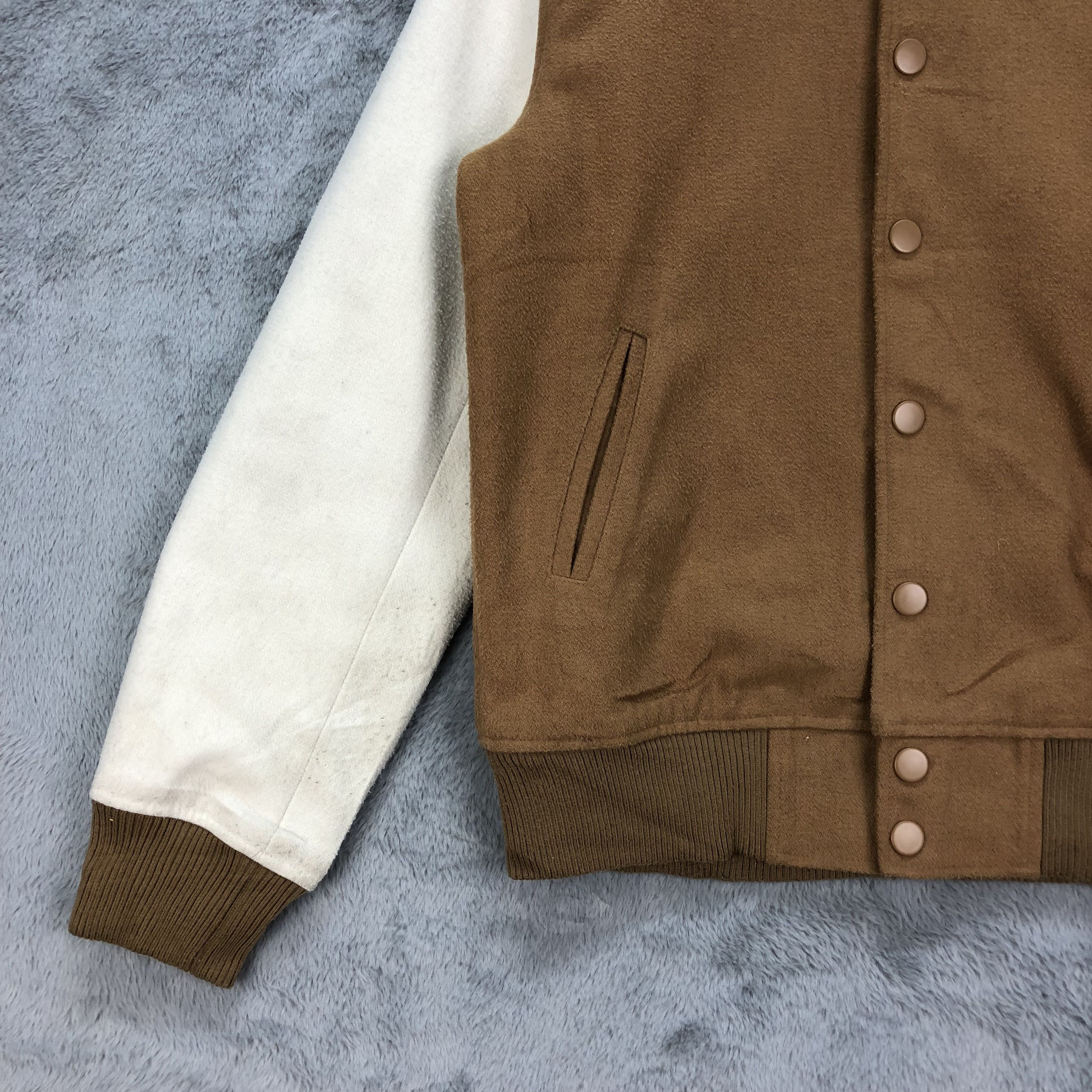 ADAM ET ROPE A E R Adam et Rope Wool Varsity Jacket #4831-172 Size US L / EU 52-54 / 3 - 4 Thumbnail