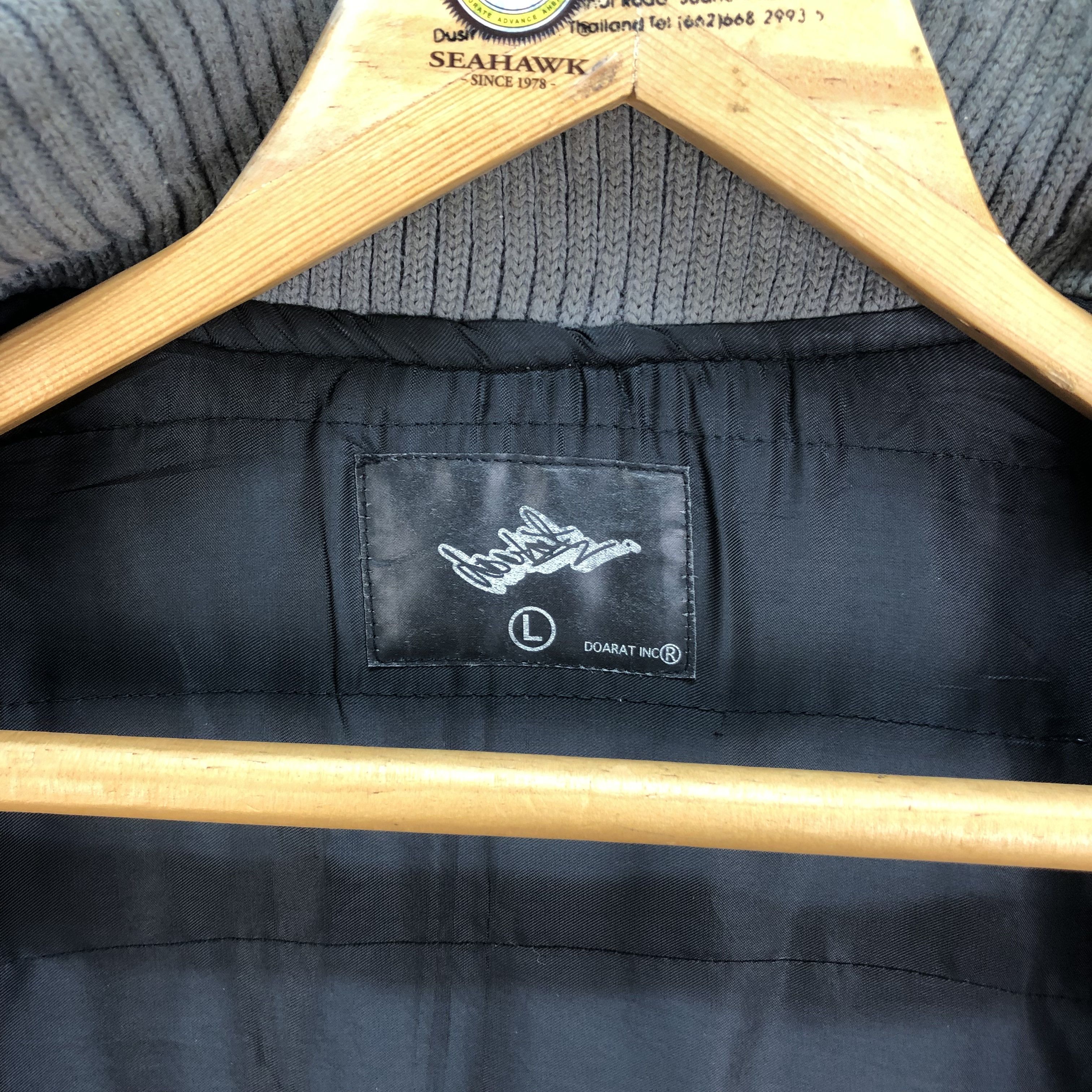 Japanese Brand FASHION STYLE VARSITY JACKET BY DOARAT Inc #4905-175 Size US L / EU 52-54 / 3 - 6 Thumbnail