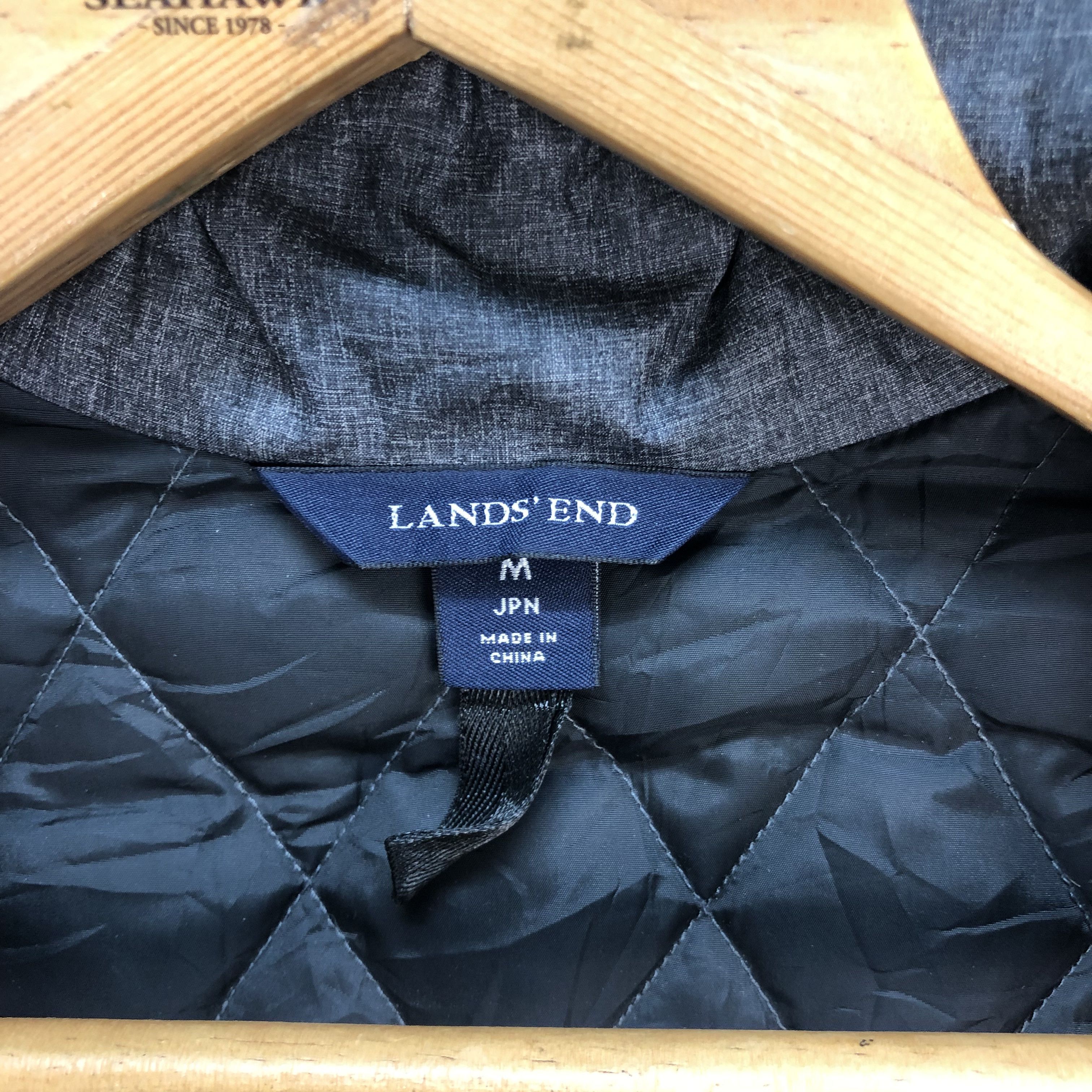 Lands' End LANDS' END JAPAN STAND COLLAR QUILTED JACKET #5756-205 Size US M / EU 48-50 / 2 - 8 Thumbnail