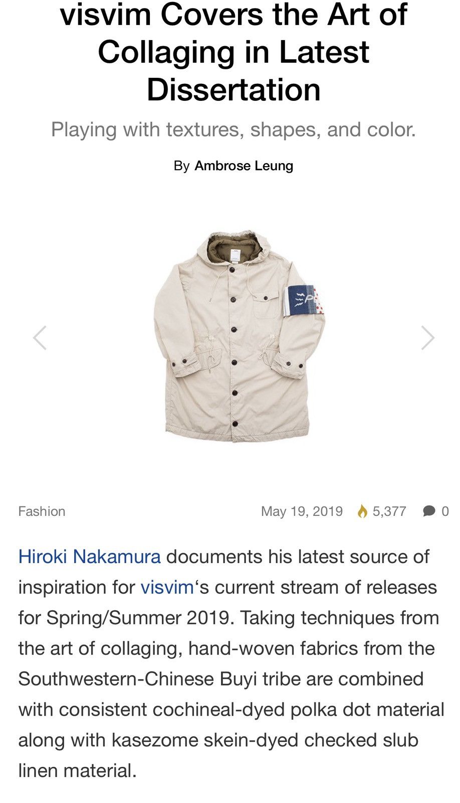 Visvim Visvim rare 2019 oversize collage meckel M-51 fishtail parka Size US L / EU 52-54 / 3 - 3 Thumbnail