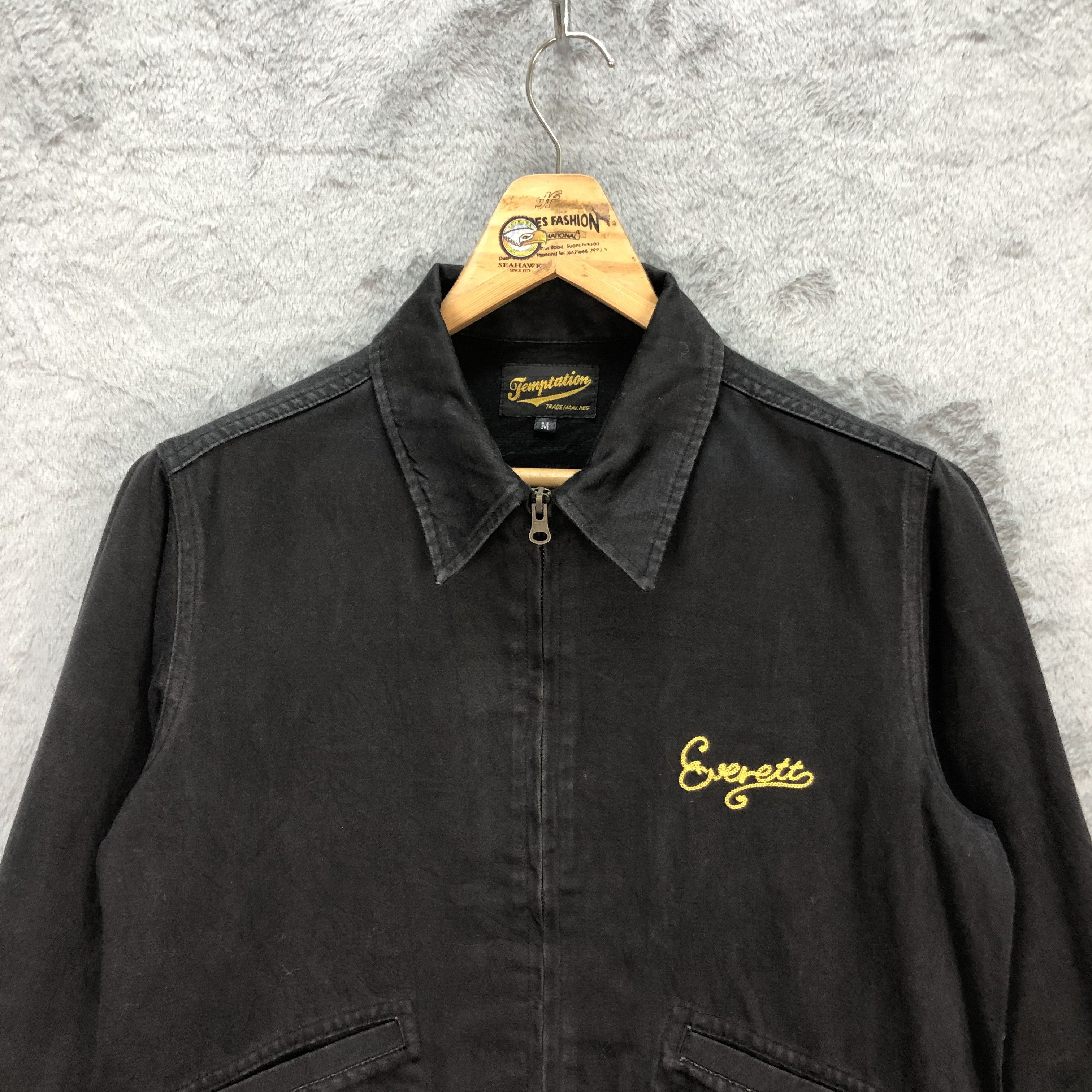 Vintage DAPPER DAN POMADE TEMPTATION TRUCKER JACKET #5762-205 Size US S / EU 44-46 / 1 - 6 Thumbnail