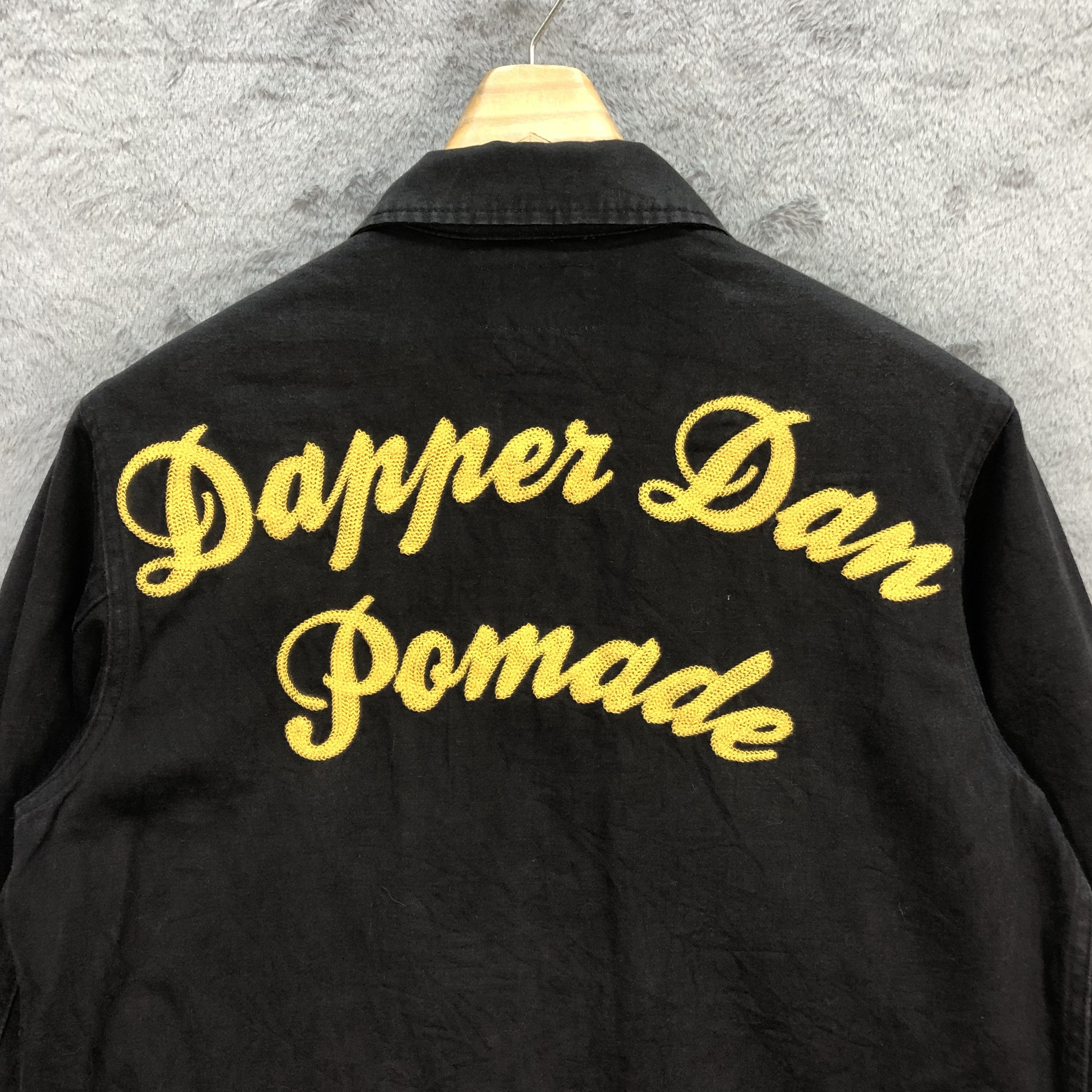 Vintage DAPPER DAN POMADE TEMPTATION TRUCKER JACKET #5762-205 Size US S / EU 44-46 / 1 - 2 Thumbnail