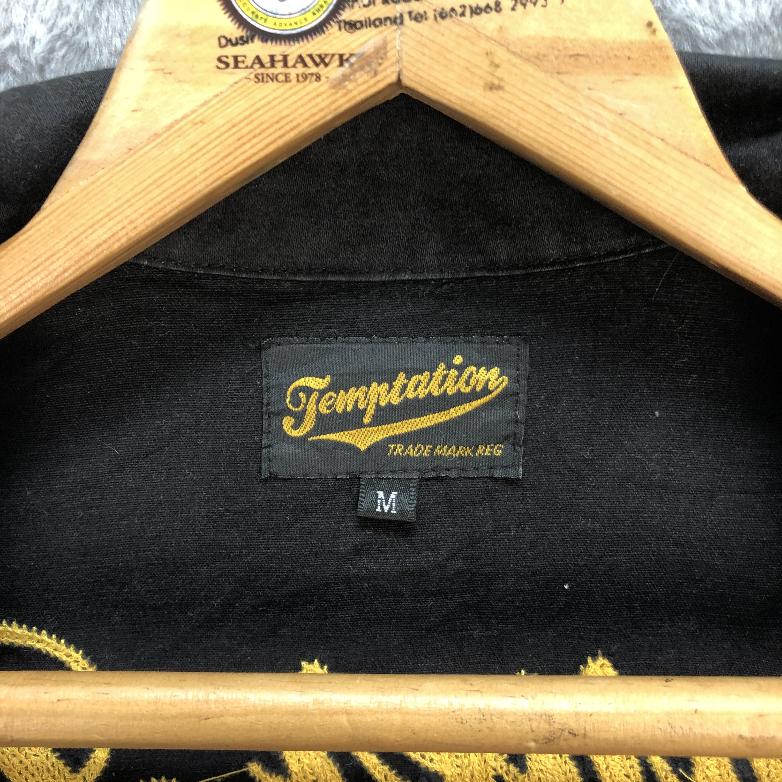 Vintage DAPPER DAN POMADE TEMPTATION TRUCKER JACKET #5762-205 Size US S / EU 44-46 / 1 - 12 Thumbnail
