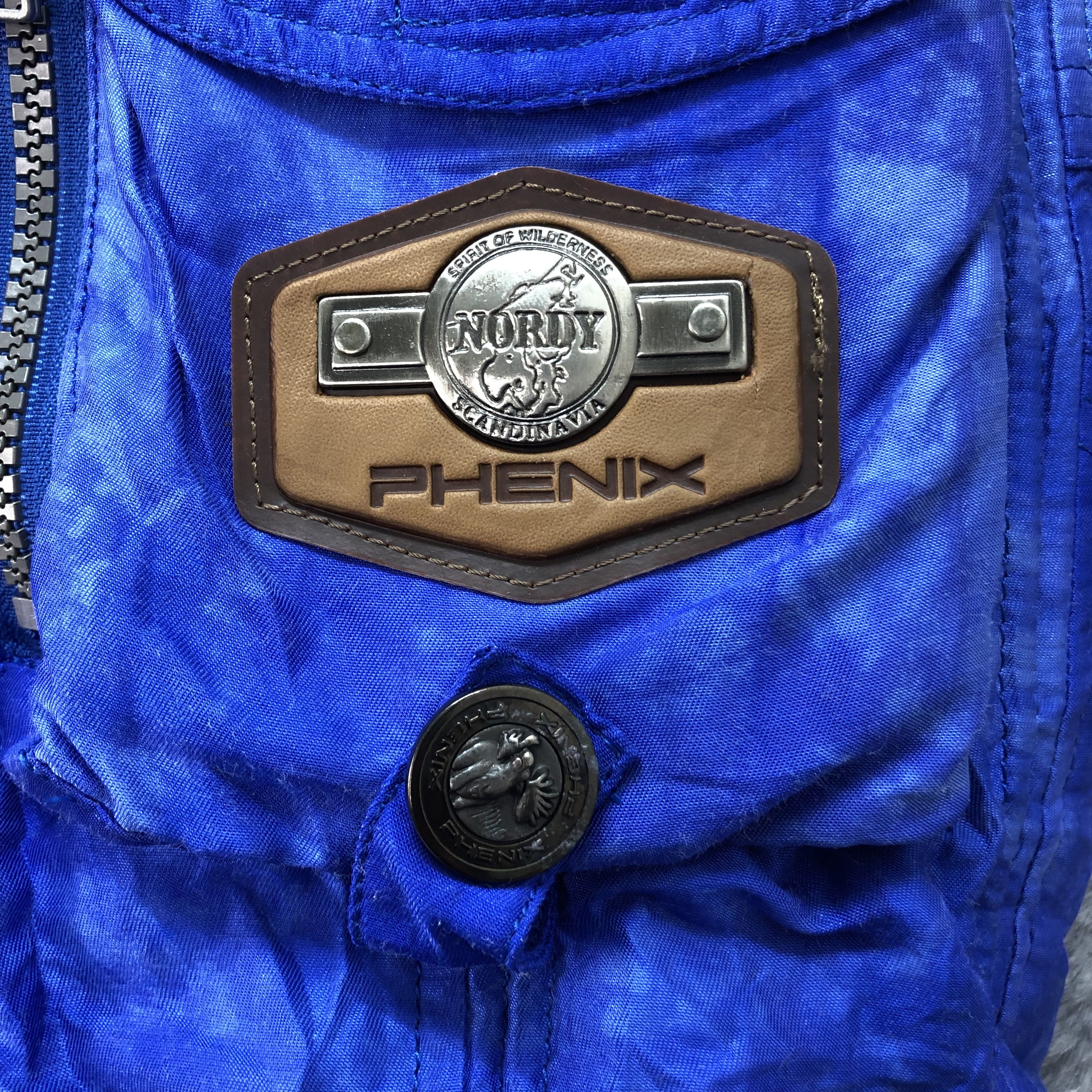 Phenix RARE PHENIX NORDY Embroidered Big Logo Ski Jacket #4870-20 Size US L / EU 52-54 / 3 - 9 Thumbnail