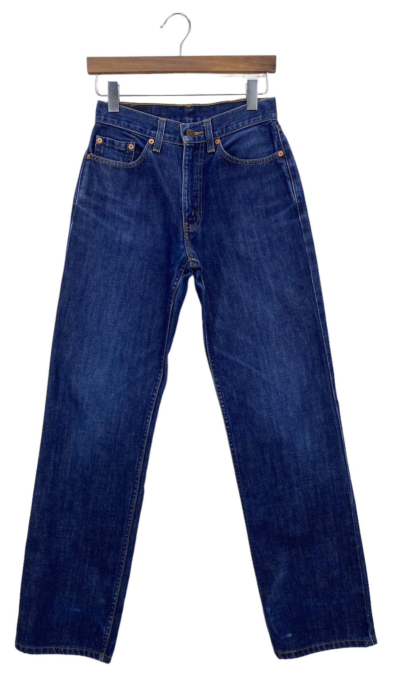 image of Levis 560-0217 Jeans Levis High Waisted Jeans in Blue, Women's (Size 27)