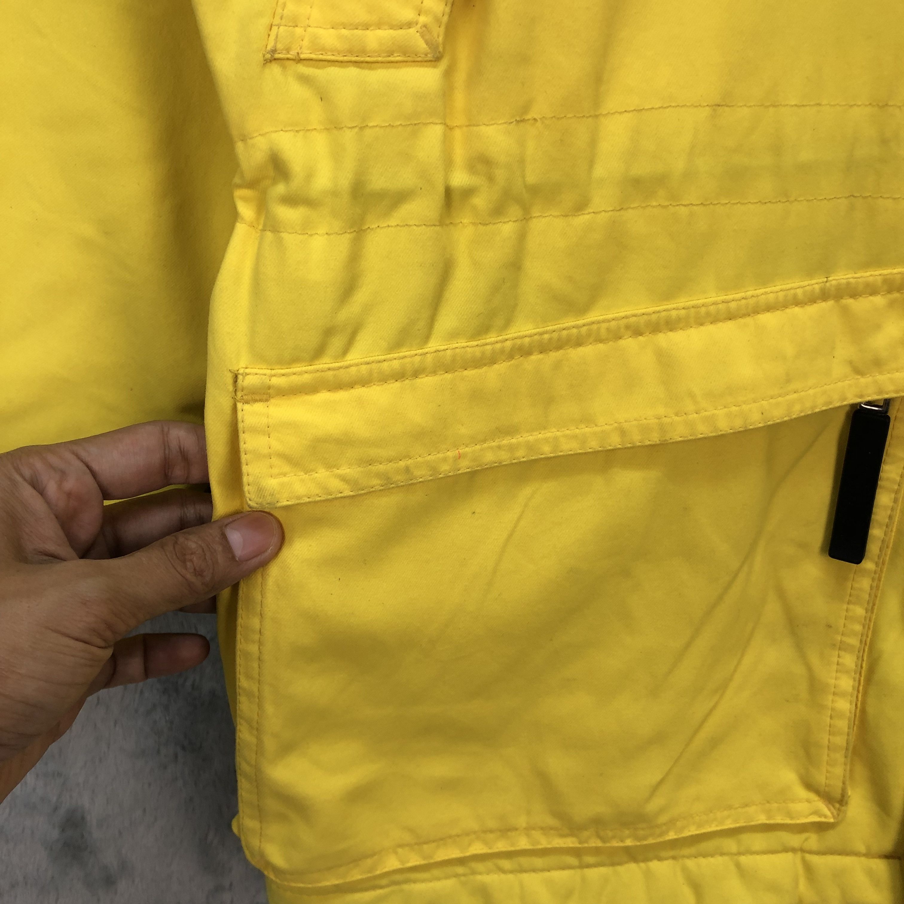 Japanese Brand VINTAGE SUZUKI MOTORSPORT COLLECTION YELLOW JACKET #5858-211 Size US L / EU 52-54 / 3 - 6 Thumbnail