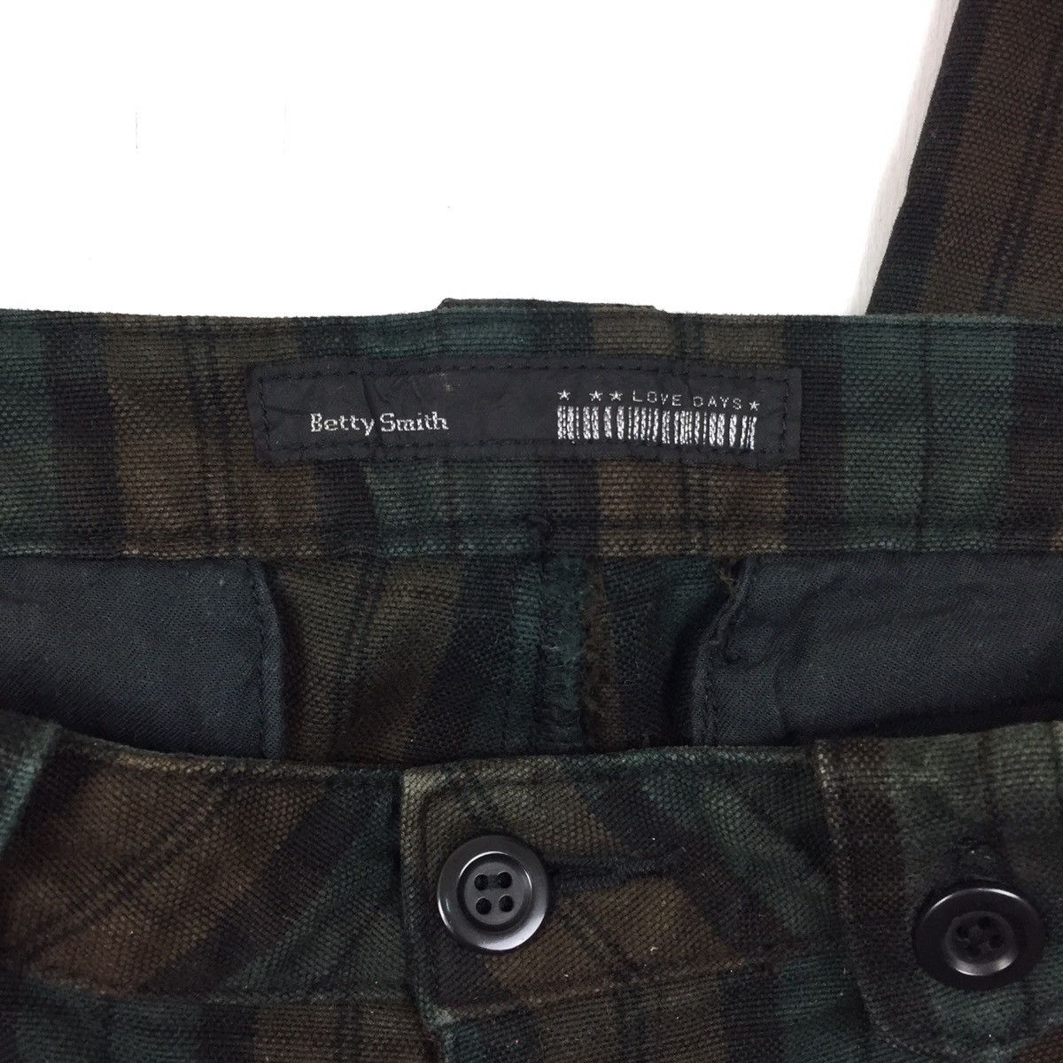 Japanese Brand Vintage Made In Japan Bettysmith Plaid Tartan Cargo Pants Size US 29 - 8 Thumbnail