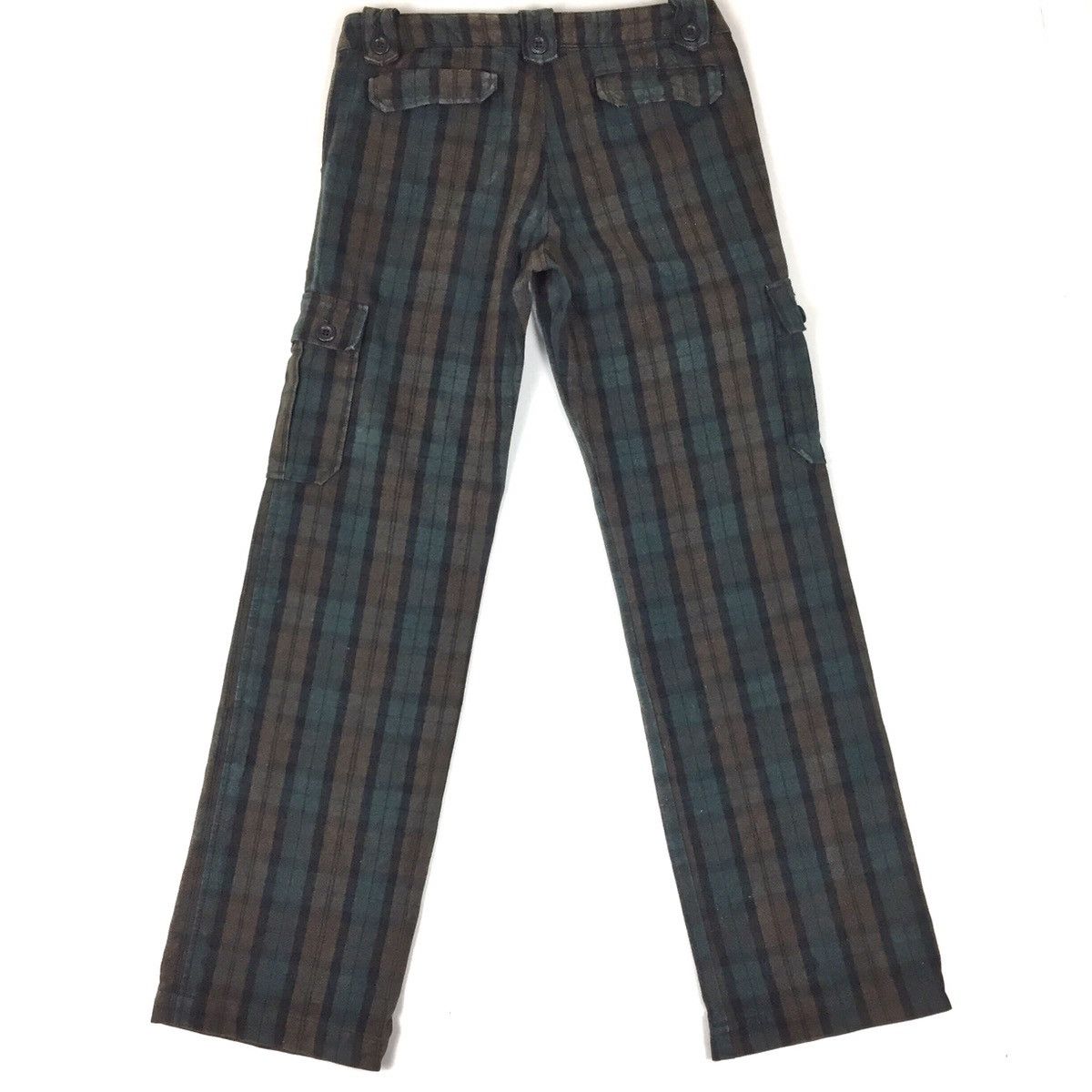 Japanese Brand Vintage Made In Japan Bettysmith Plaid Tartan Cargo Pants Size US 29 - 4 Thumbnail