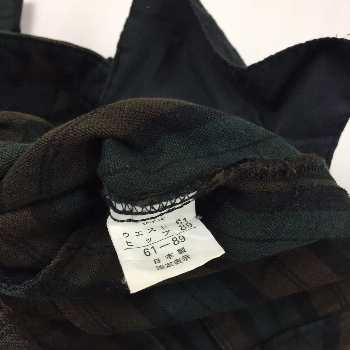 Japanese Brand Vintage Made In Japan Bettysmith Plaid Tartan Cargo Pants Size US 29 - 9 Thumbnail