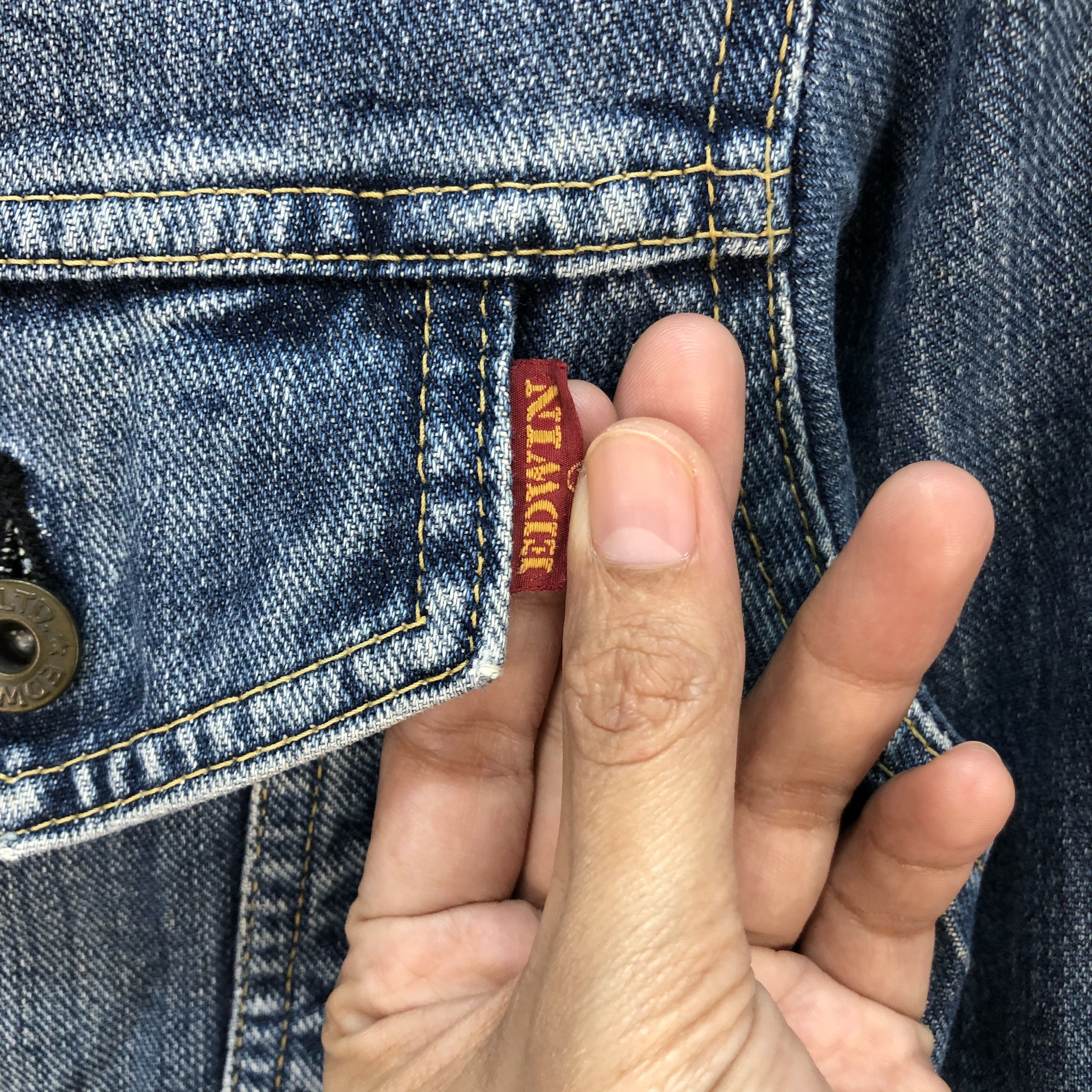 Edwin VINTAGE EDWIN DENIM JACKET / TRUCKER JACKET #5743-204 Size US M / EU 48-50 / 2 - 3 Thumbnail