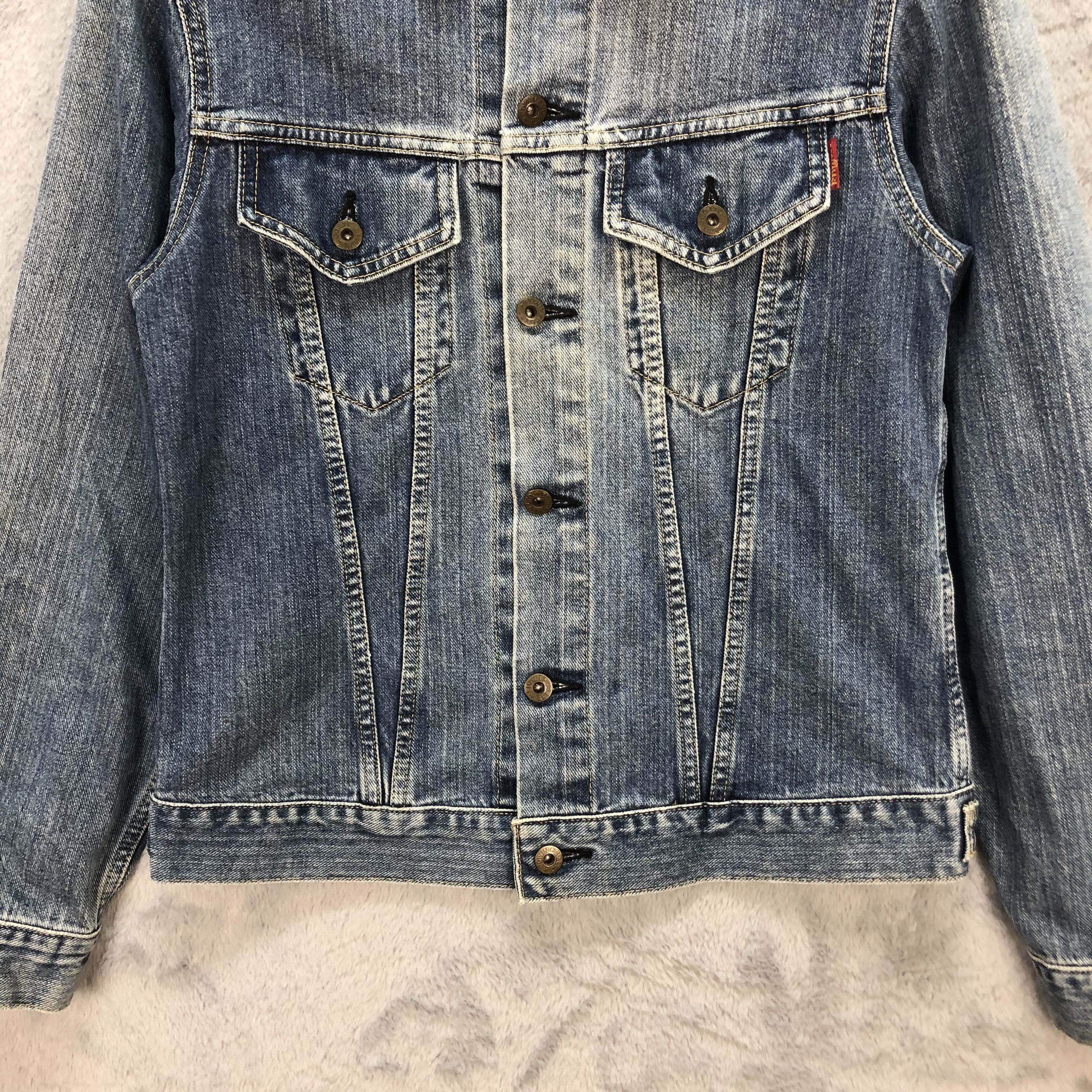 Edwin VINTAGE EDWIN DENIM JACKET / TRUCKER JACKET #5743-204 Size US M / EU 48-50 / 2 - 6 Thumbnail
