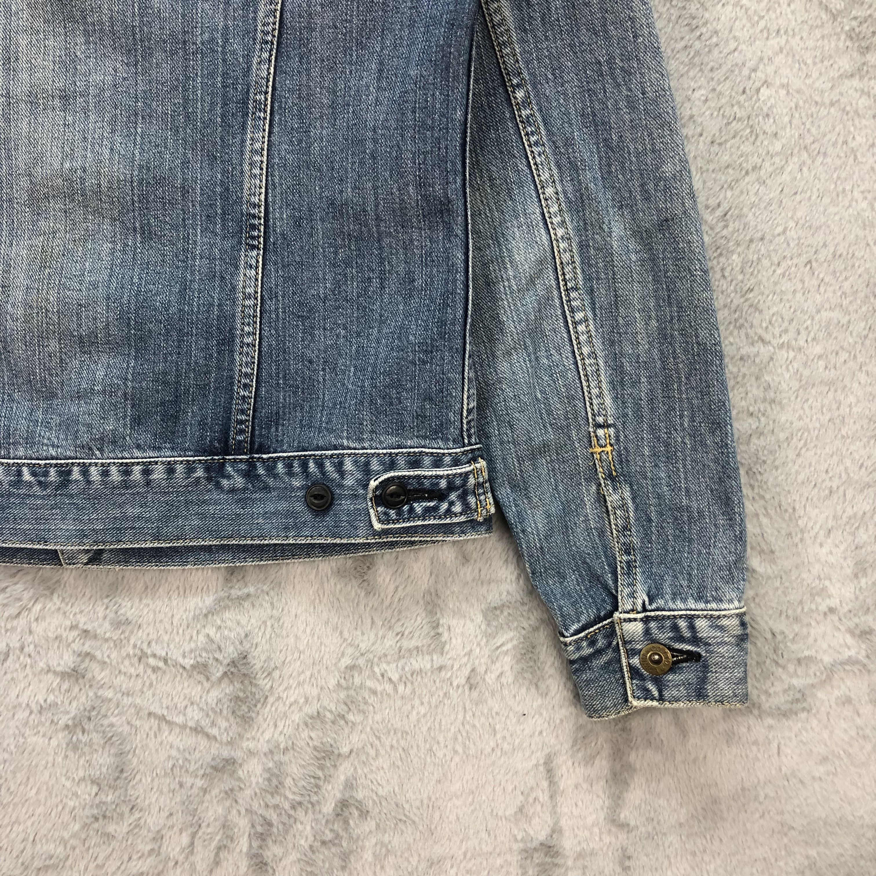Edwin VINTAGE EDWIN DENIM JACKET / TRUCKER JACKET #5743-204 Size US M / EU 48-50 / 2 - 15 Thumbnail