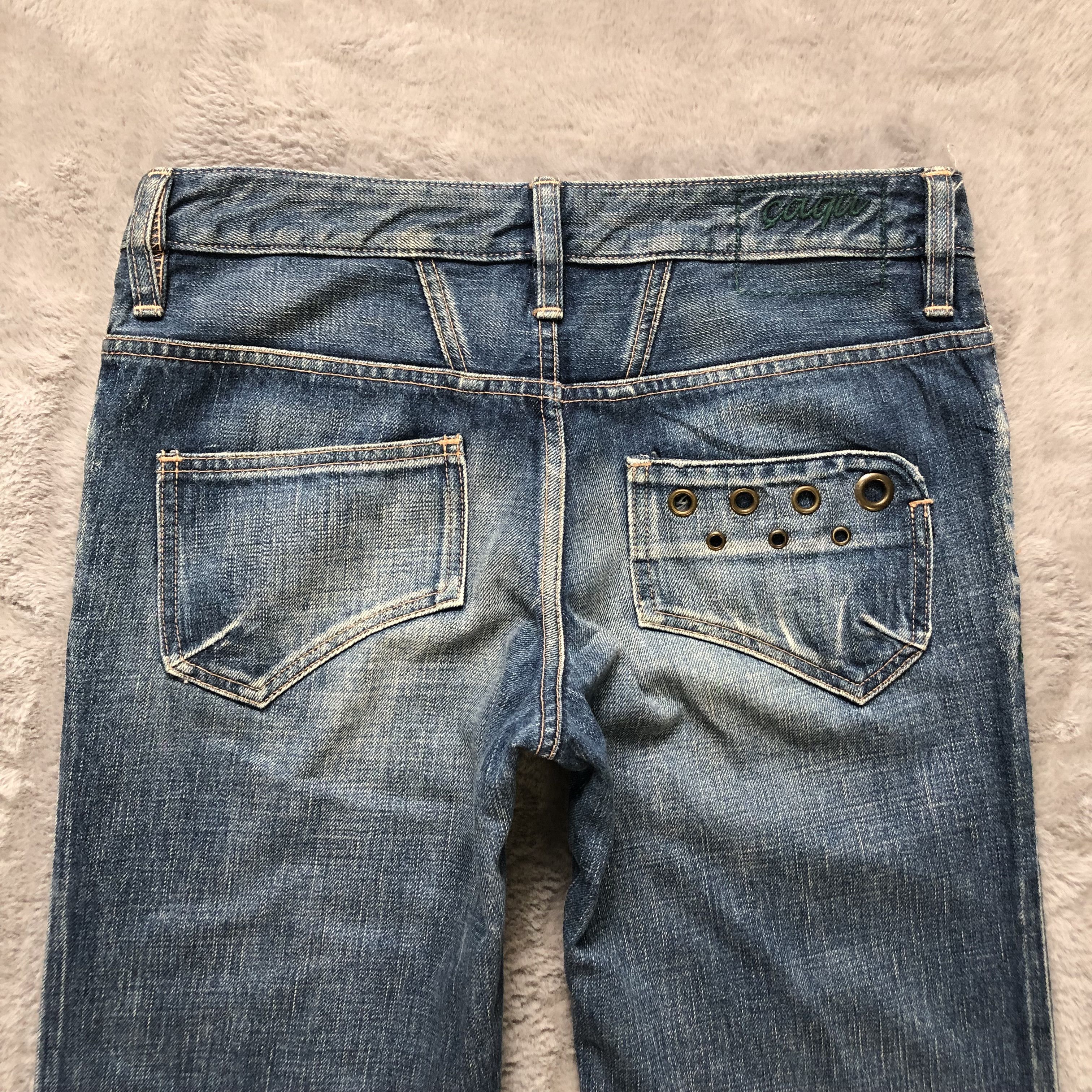 Japanese Brand CAQU TANDEM JAPAN NICE DESIGN JEANS #6492-221 Size 30" / US 8 / IT 44 - 13 Thumbnail