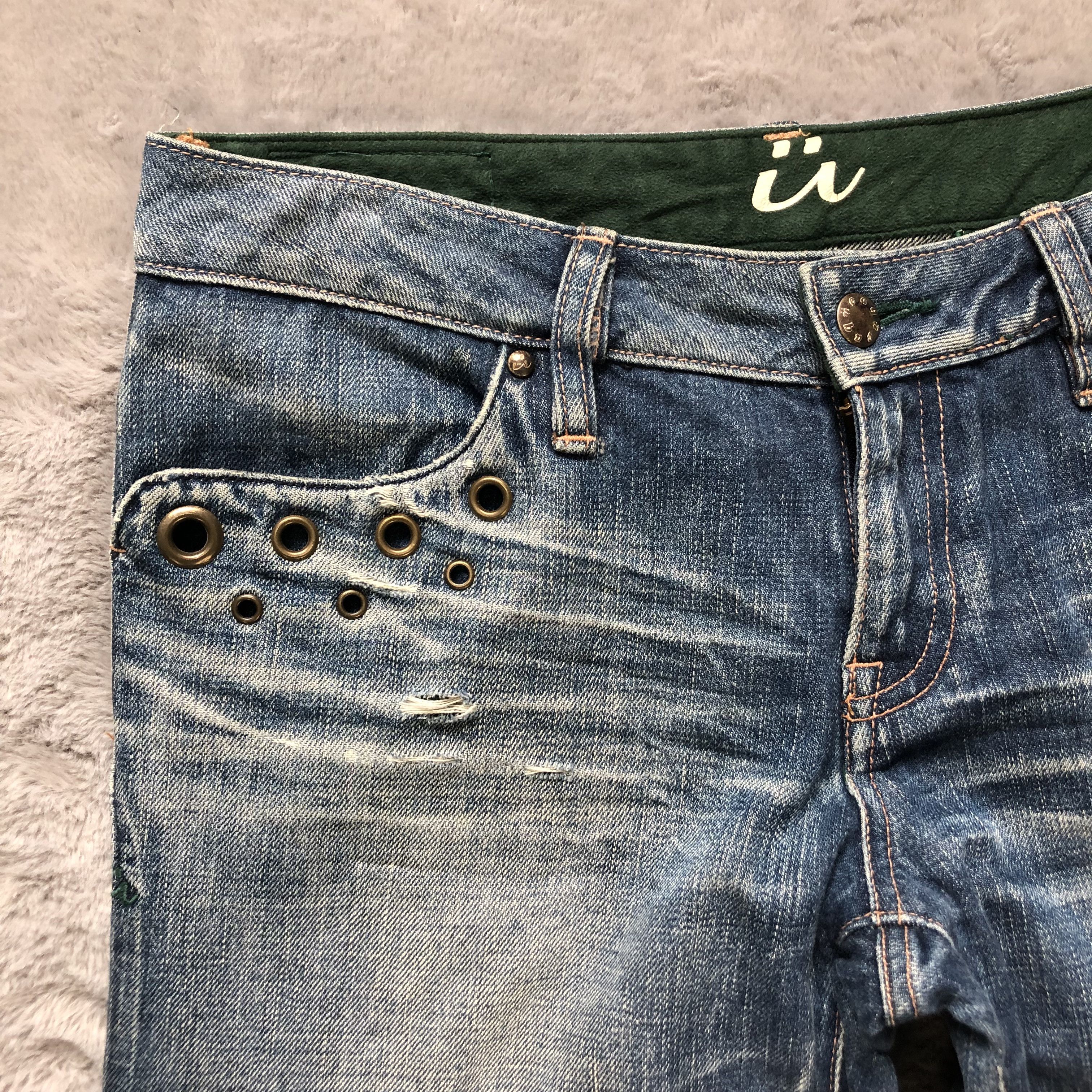 Japanese Brand CAQU TANDEM JAPAN NICE DESIGN JEANS #6492-221 Size 30" / US 8 / IT 44 - 3 Thumbnail