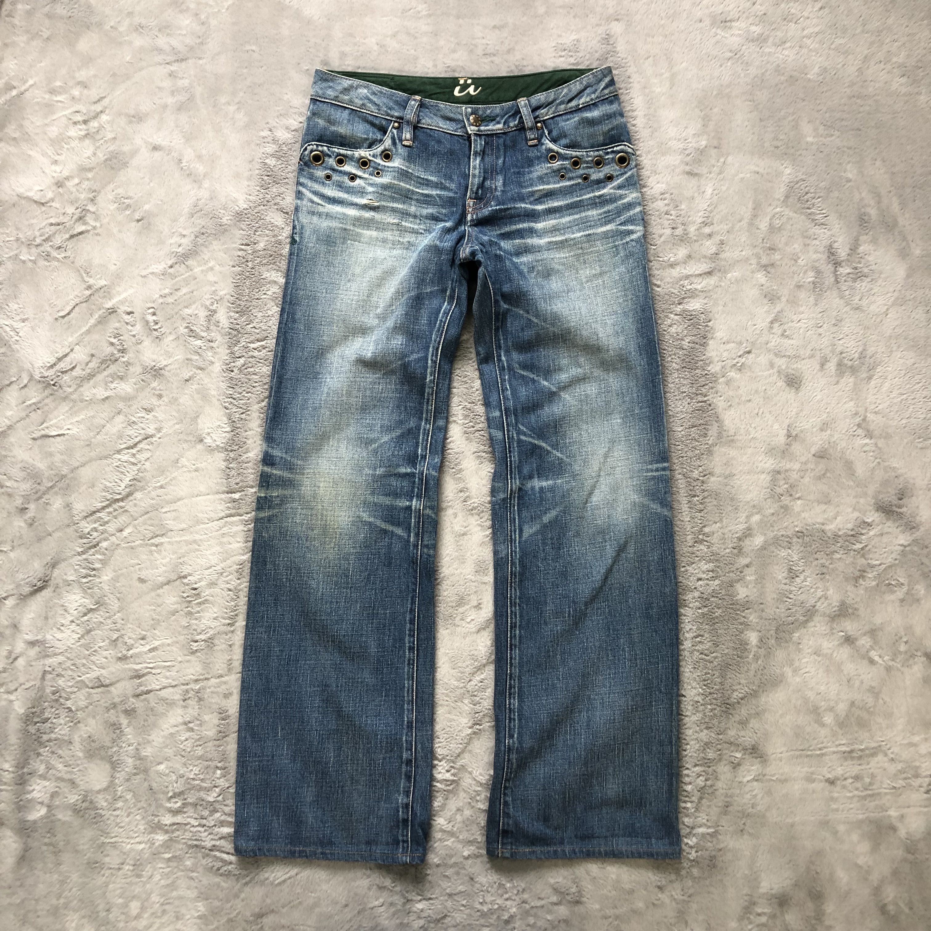 Japanese Brand CAQU TANDEM JAPAN NICE DESIGN JEANS #6492-221 Size 30" / US 8 / IT 44 - 1 Thumbnail