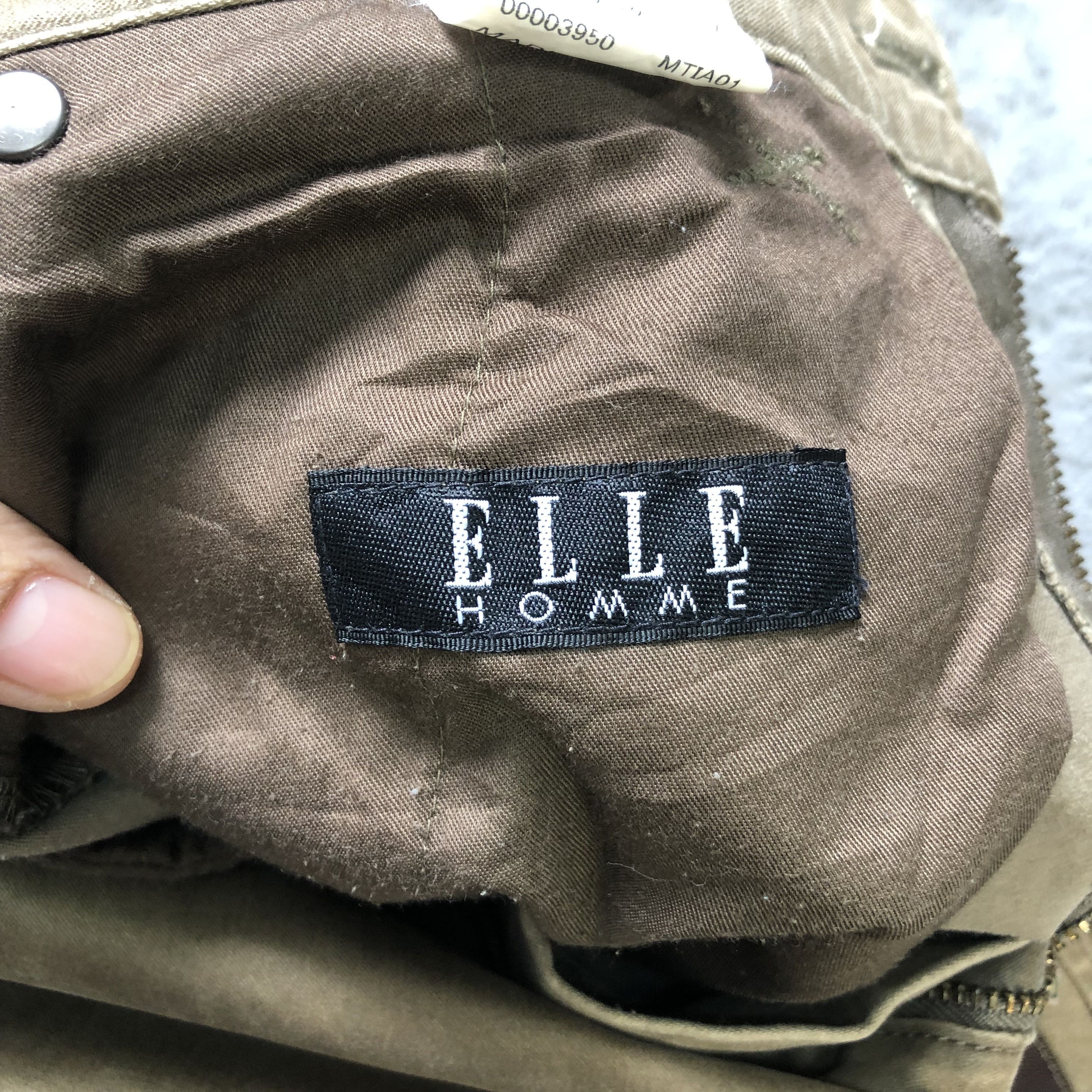 Japanese Brand ELLE HOMME MULTIPOCKET CARGO PANTS #6484-221 Size US 31 - 8 Thumbnail