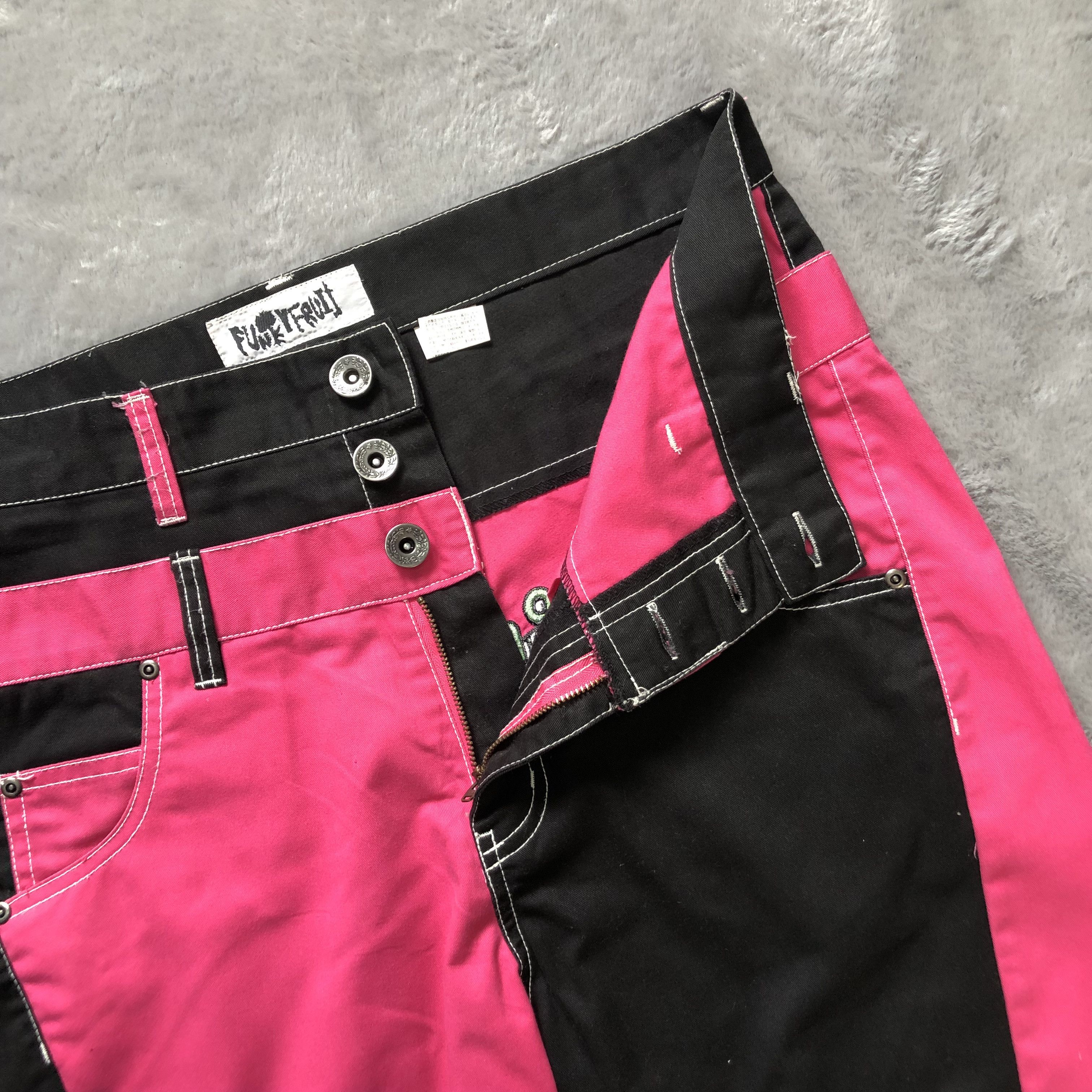 Japanese Brand BLACK PINK HYBRID DOUBLE WAIST STREET FASHION PANT #6481-221 Size US 35 - 7 Thumbnail
