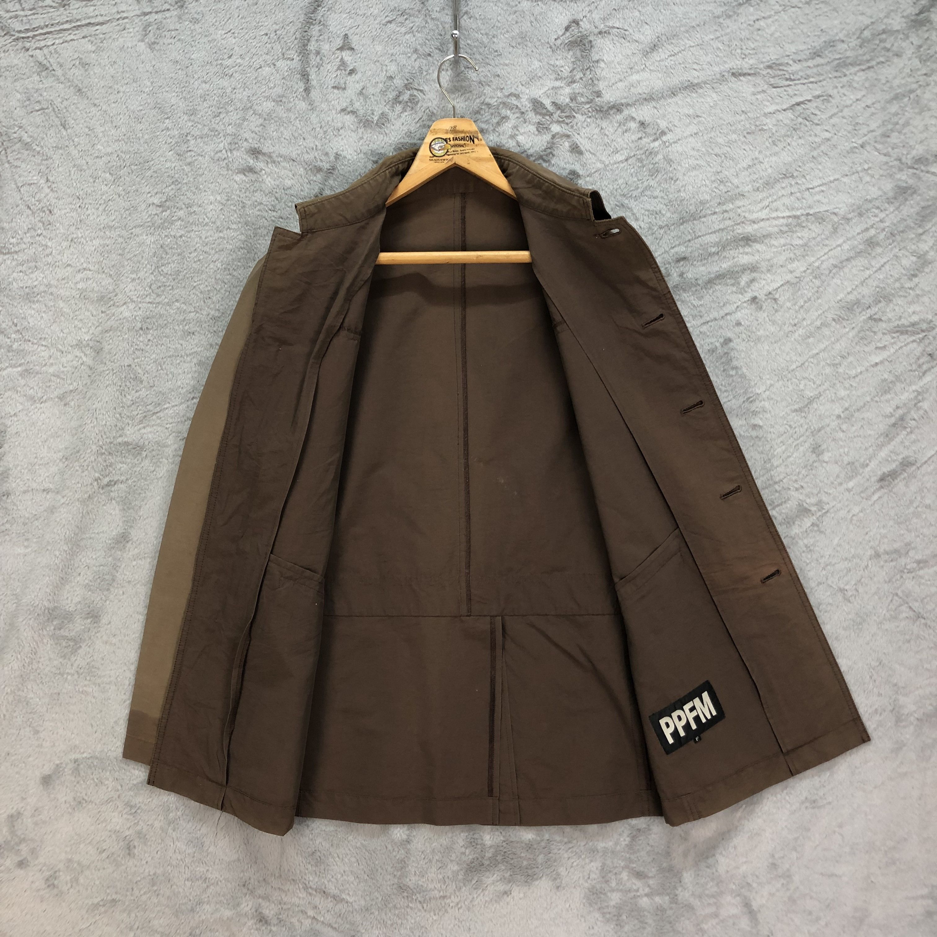 PPFM PPFM BROWN CASUAL JACKET #6084-44 Size US S / EU 44-46 / 1 - 6 Thumbnail