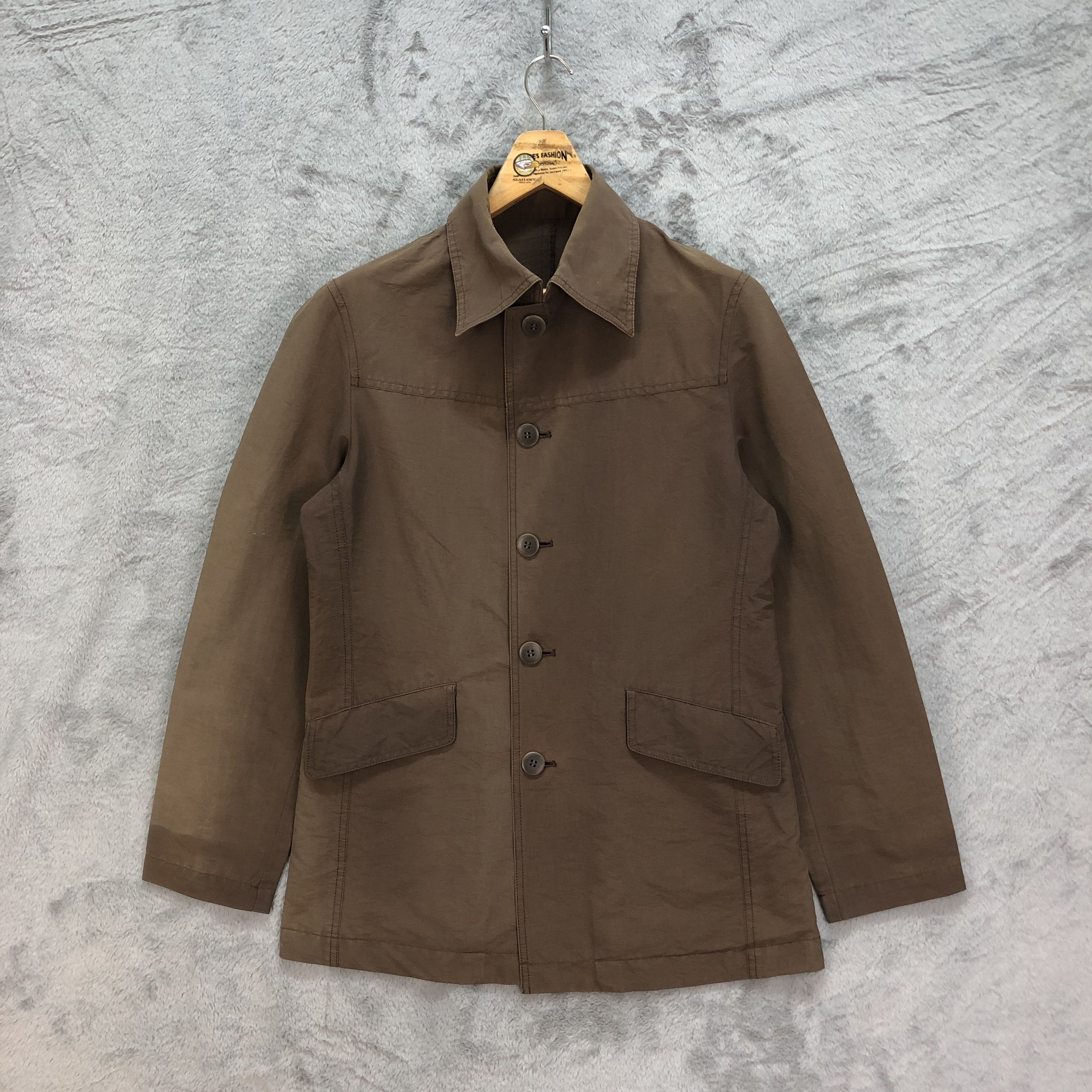 PPFM PPFM BROWN CASUAL JACKET #6084-44 Size US S / EU 44-46 / 1 - 1 Thumbnail