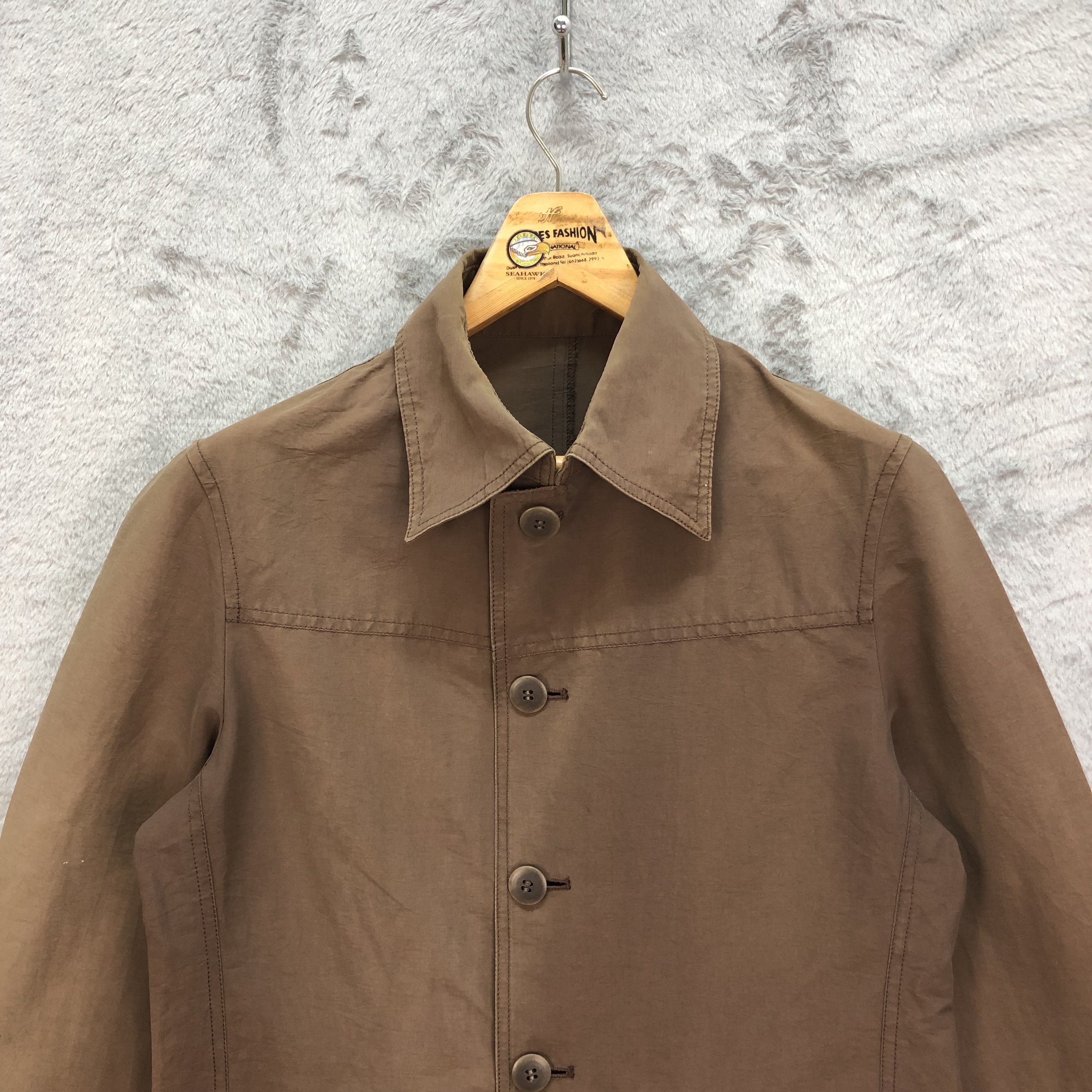 PPFM PPFM BROWN CASUAL JACKET #6084-44 Size US S / EU 44-46 / 1 - 2 Thumbnail