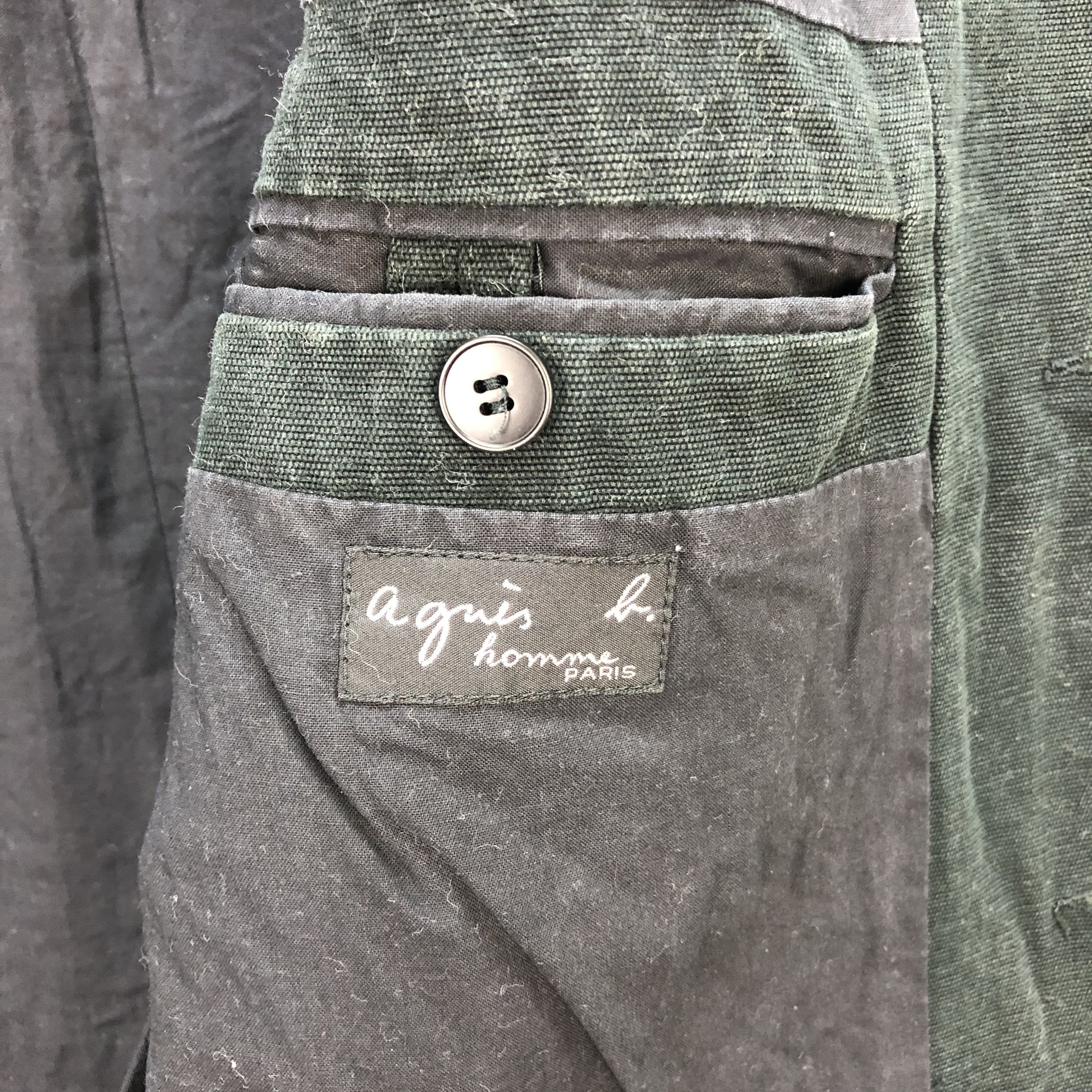 agnes b. AGNES B HOMME PARIS DARK GREEN CASUAL JACKET #5861-211 Size US M / EU 48-50 / 2 - 8 Thumbnail