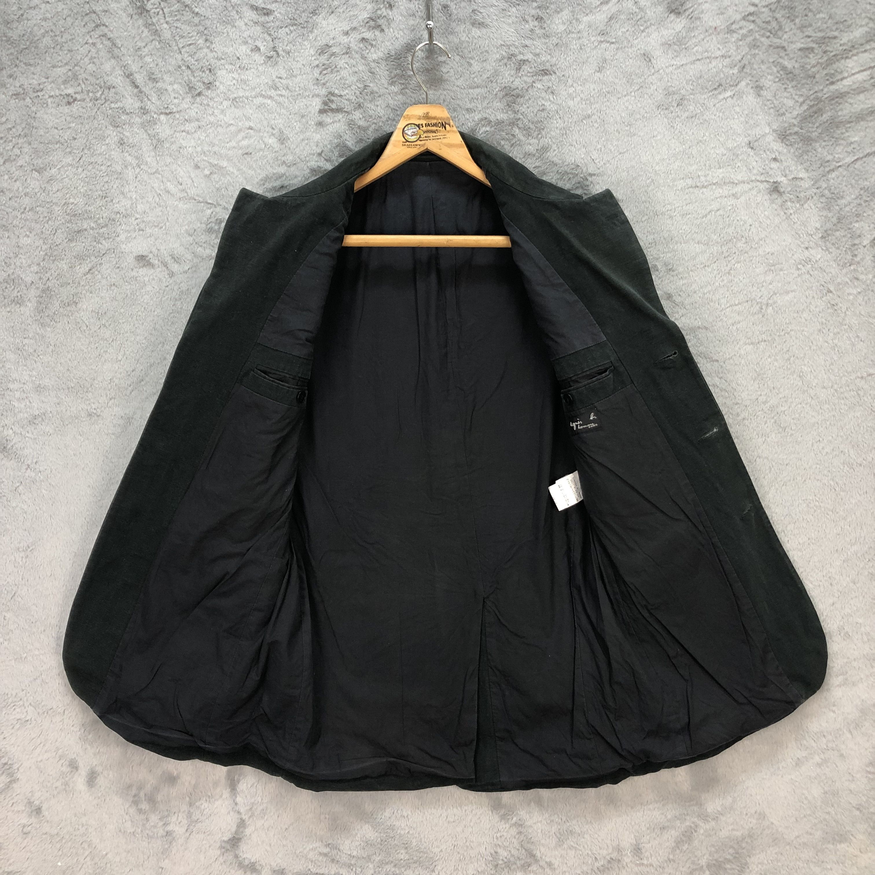 agnes b. AGNES B HOMME PARIS DARK GREEN CASUAL JACKET #5861-211 Size US M / EU 48-50 / 2 - 6 Thumbnail