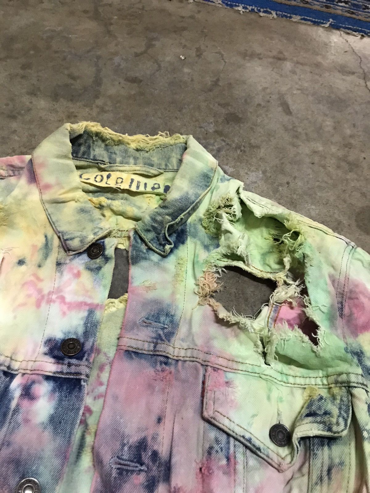 Levi's LEVI’S distressed style denim jacket Size US L / EU 52-54 / 3 - 3 Thumbnail