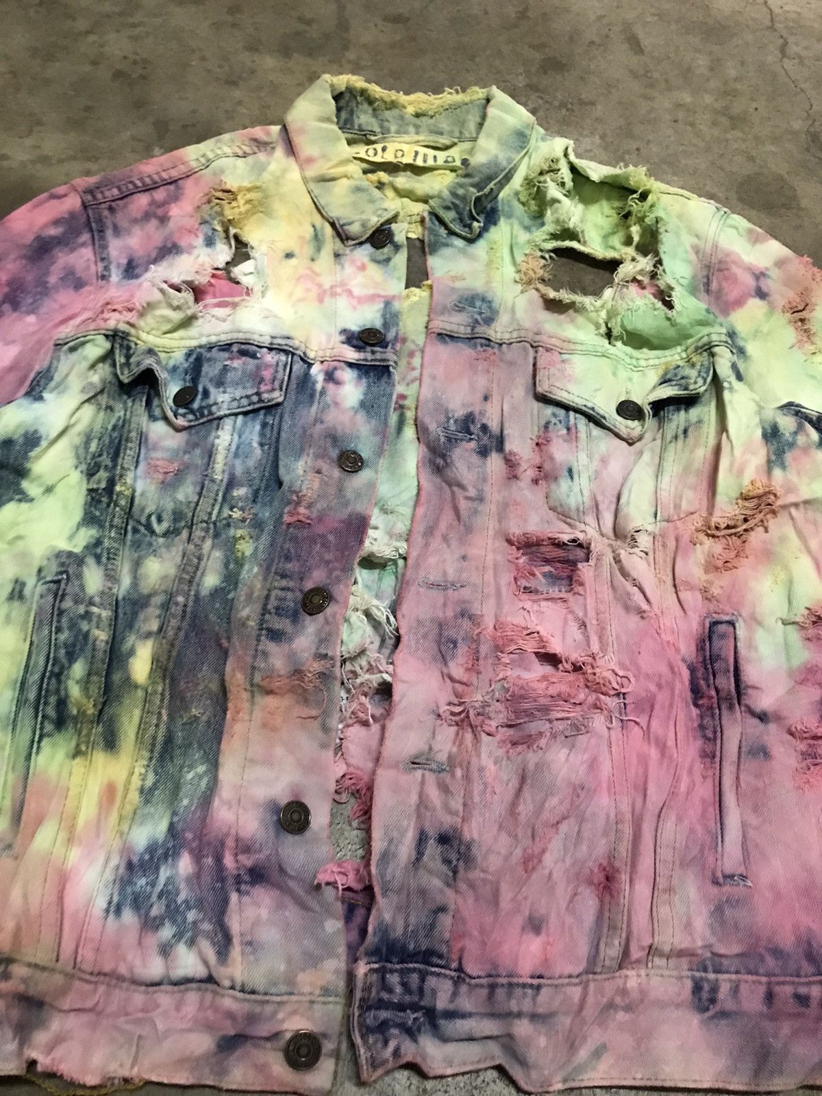 Levi's LEVI’S distressed style denim jacket Size US L / EU 52-54 / 3 - 2 Thumbnail