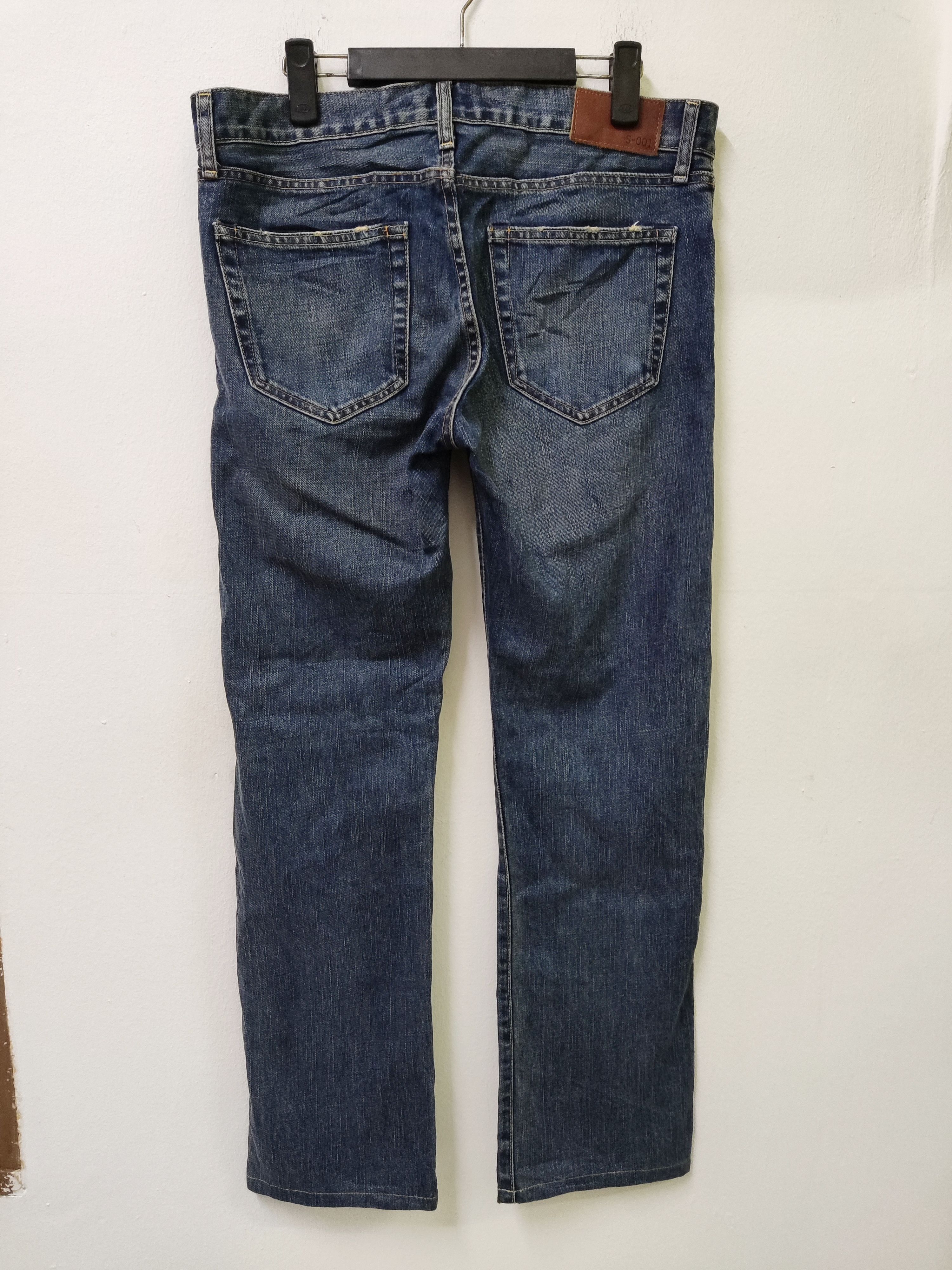 Uniqlo Japanese Brand Uniqlo S001 Blue Jeans Size US 34 / EU 50 - 5 Thumbnail