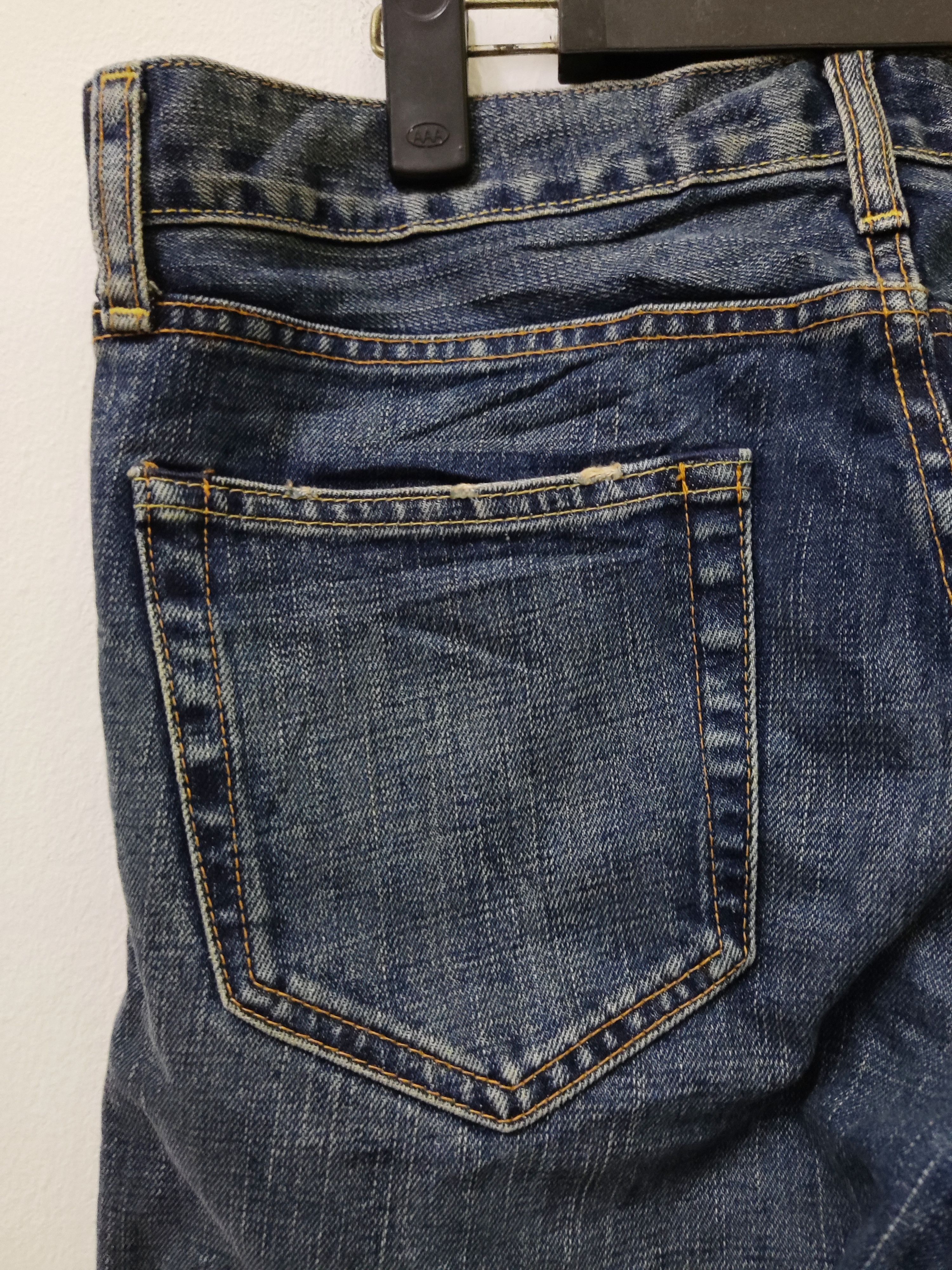Uniqlo Japanese Brand Uniqlo S001 Blue Jeans Size US 34 / EU 50 - 3 Thumbnail