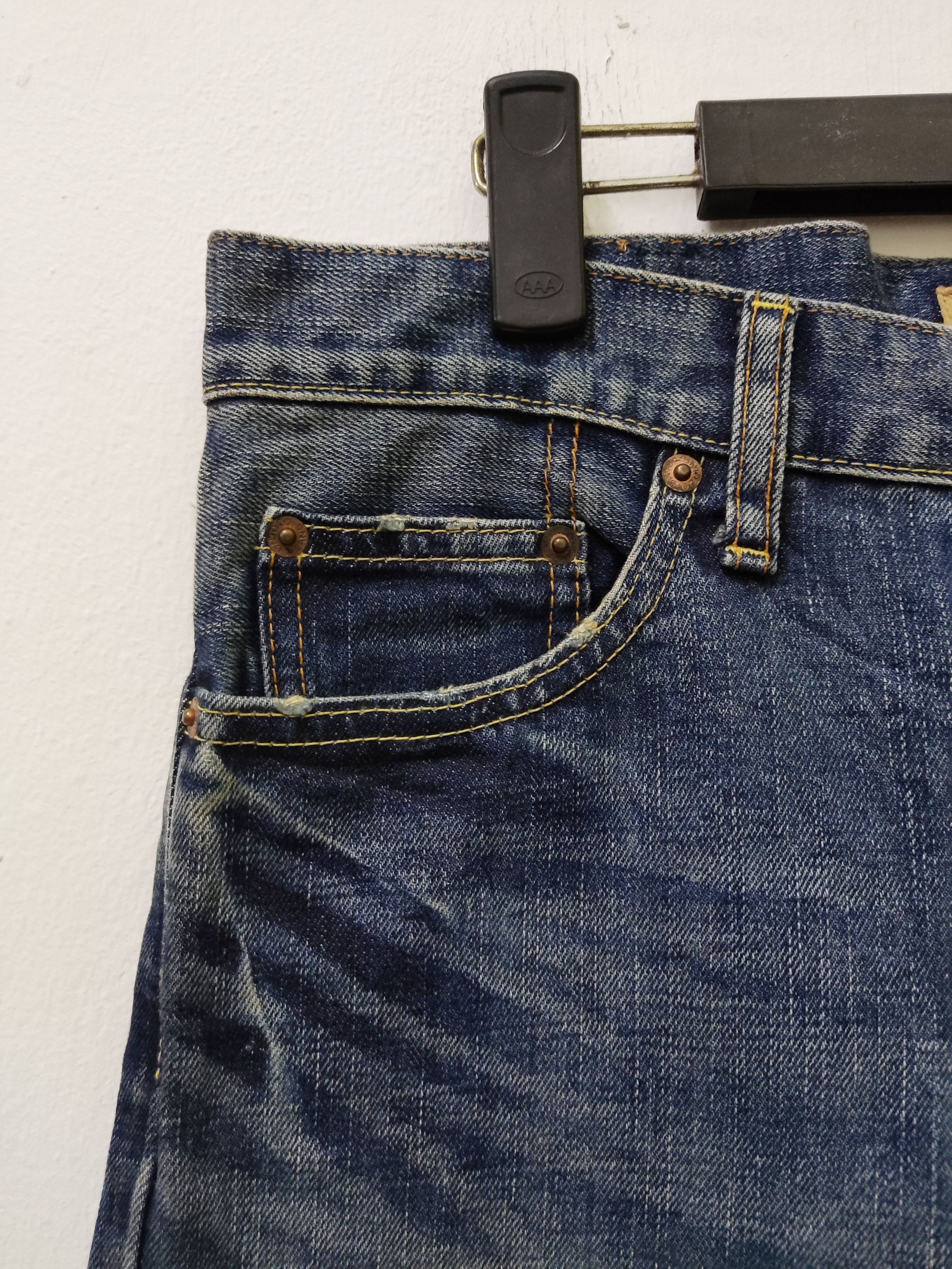 Uniqlo Japanese Brand Uniqlo S001 Blue Jeans Size US 34 / EU 50 - 10 Thumbnail