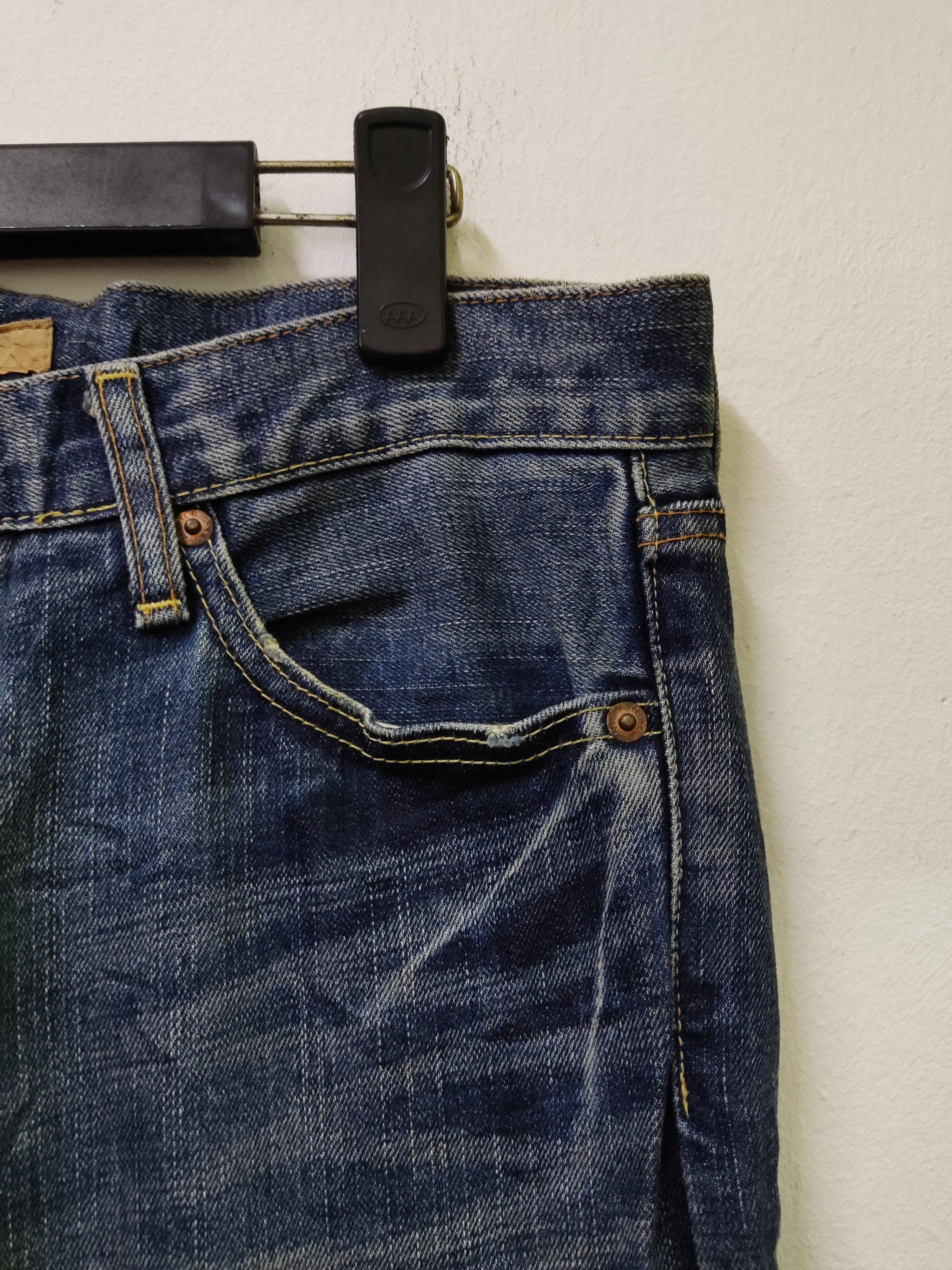 Uniqlo Japanese Brand Uniqlo S001 Blue Jeans Size US 34 / EU 50 - 9 Thumbnail
