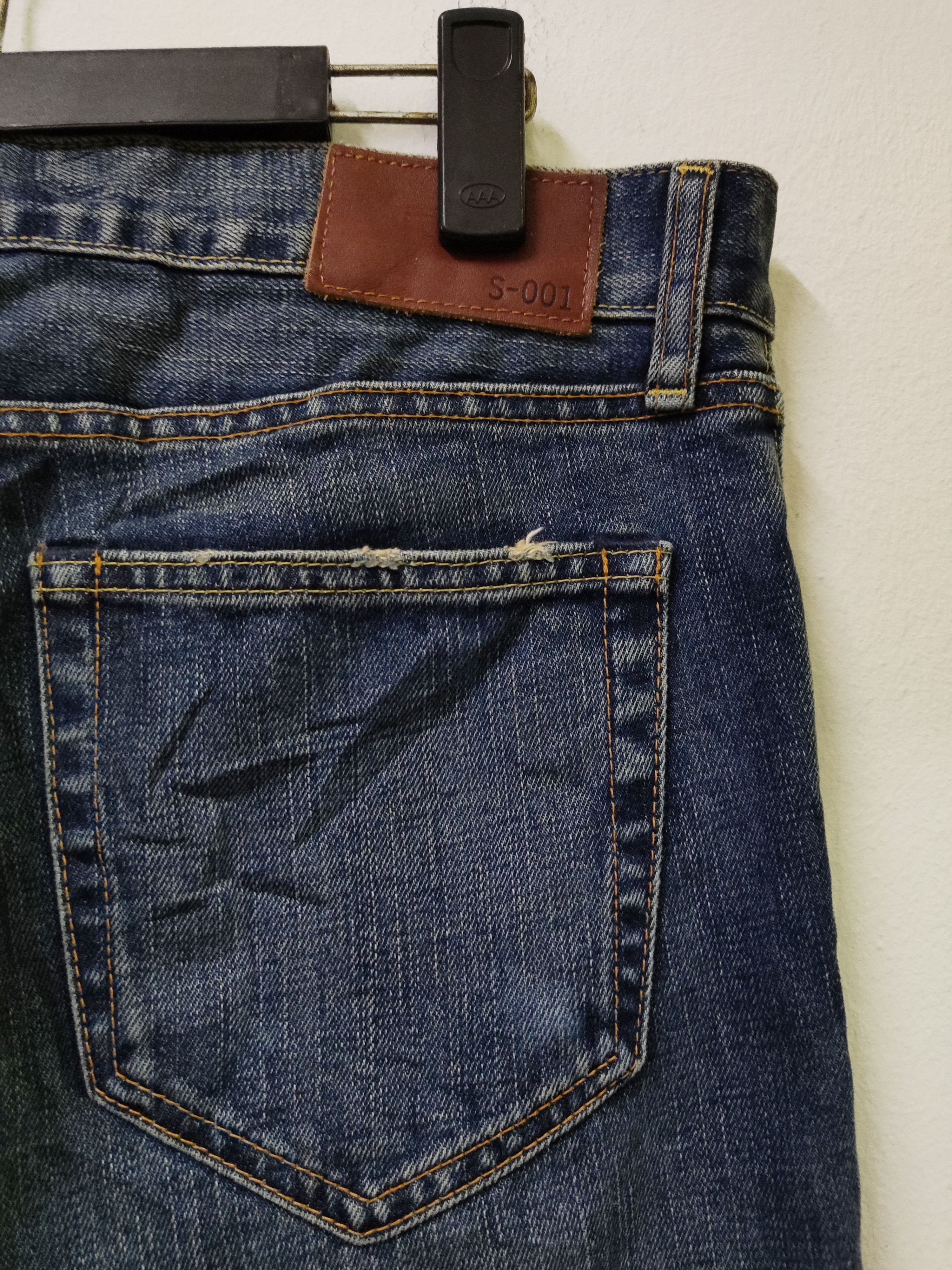 Uniqlo Japanese Brand Uniqlo S001 Blue Jeans Size US 34 / EU 50 - 4 Thumbnail