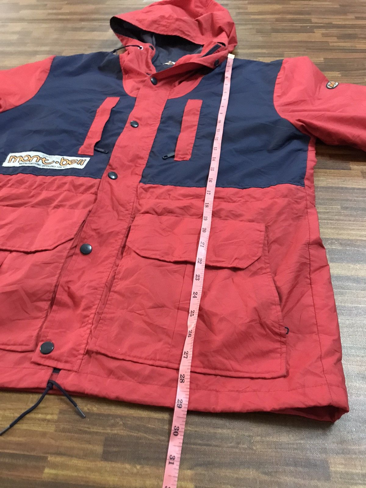 Montbell Mont bell outdoor jacket hooded Size US M / EU 48-50 / 2 - 13 Thumbnail