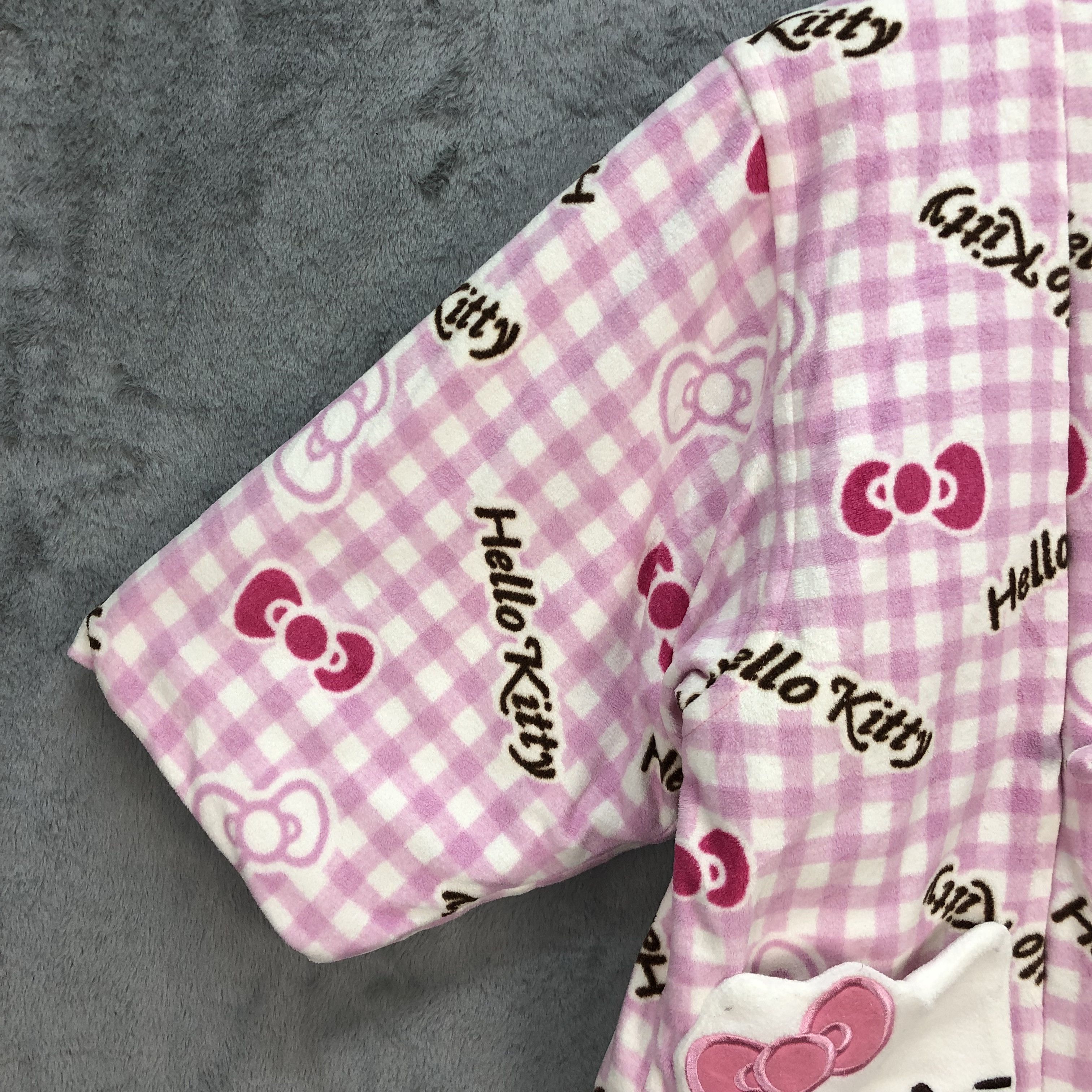 Japanese Brand HELLO KITTY CARDIGAN / KIMONO #5946-215 Size M / US 6-8 / IT 42-44 - 6 Thumbnail
