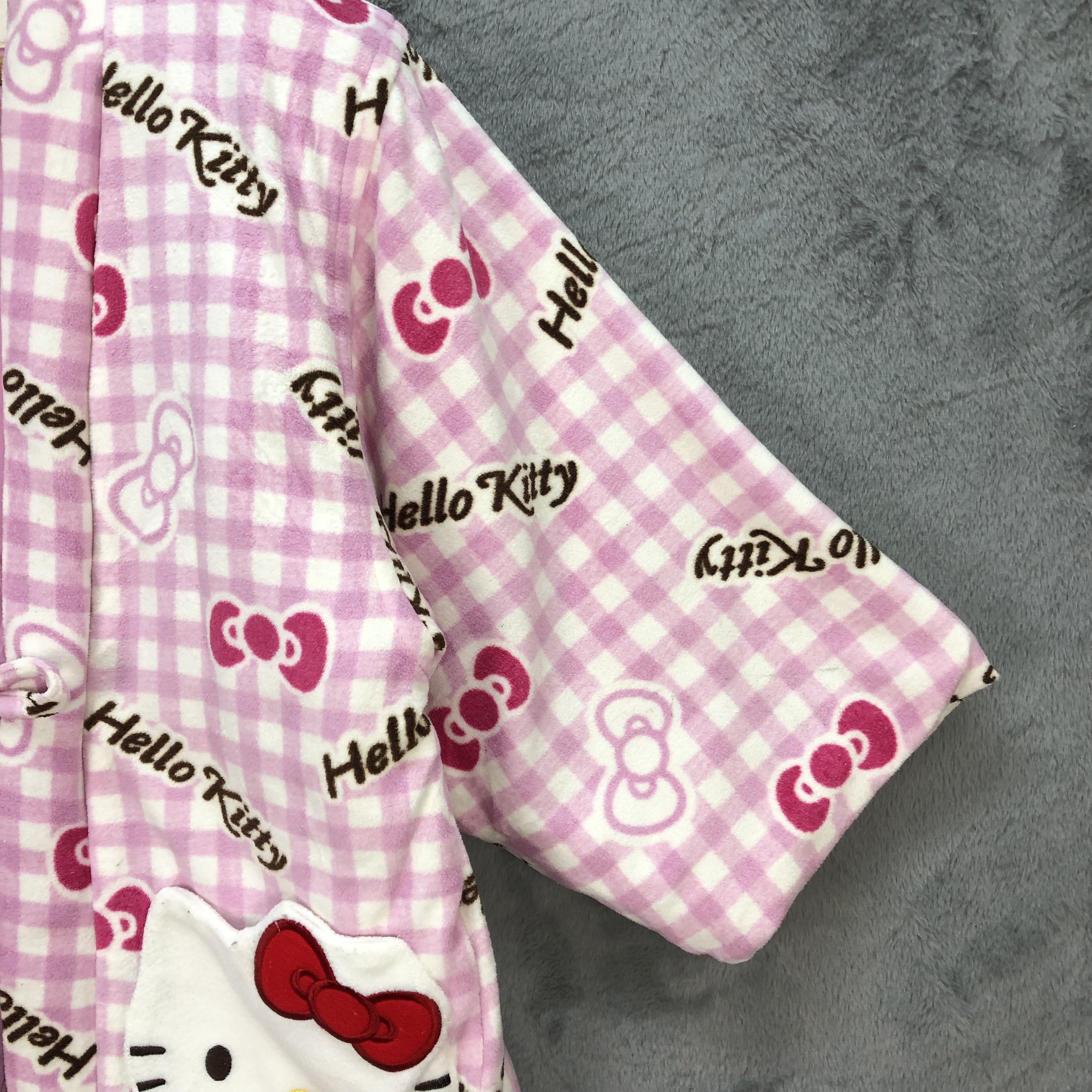 Japanese Brand HELLO KITTY CARDIGAN / KIMONO #5946-215 Size M / US 6-8 / IT 42-44 - 7 Thumbnail