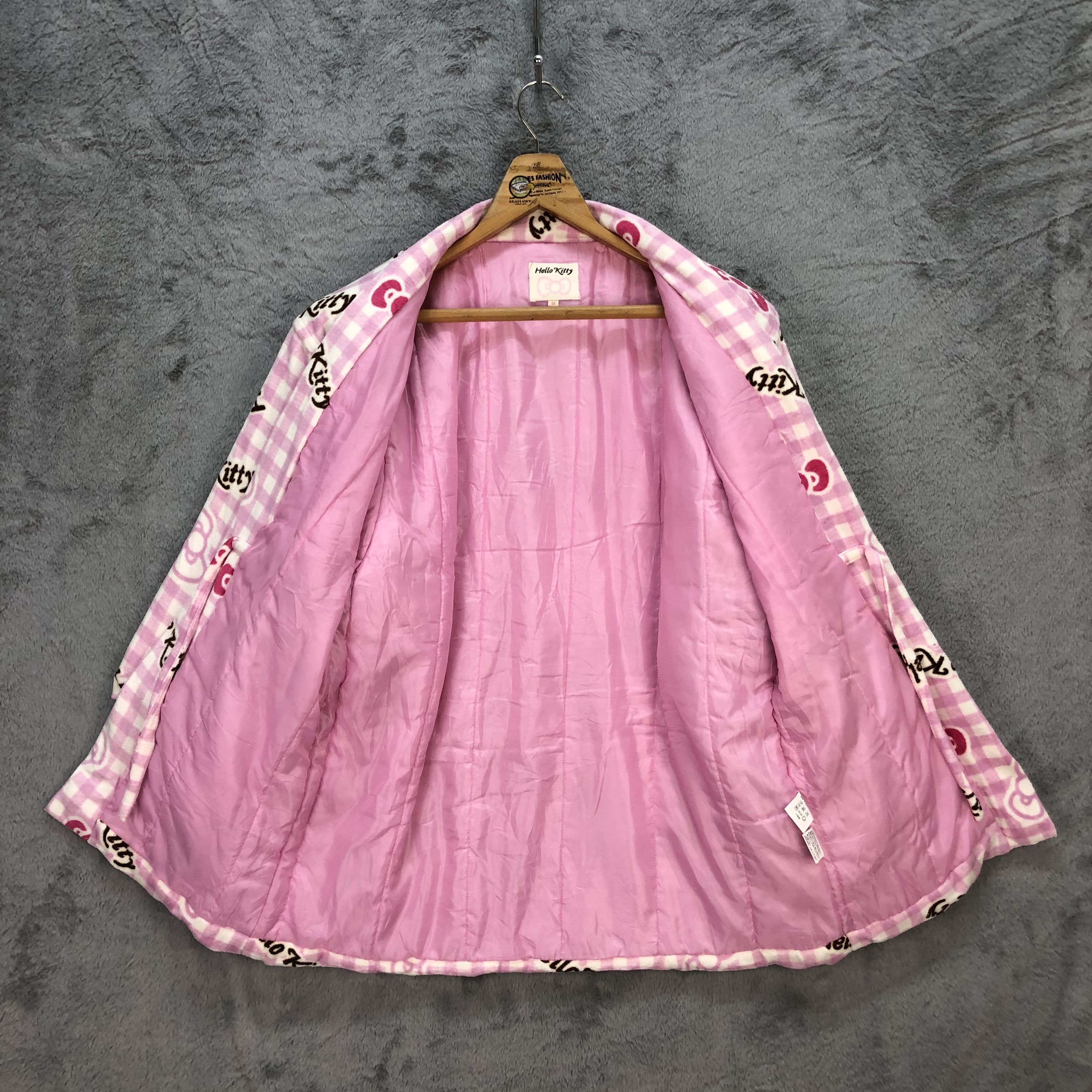 Japanese Brand HELLO KITTY CARDIGAN / KIMONO #5946-215 Size M / US 6-8 / IT 42-44 - 8 Thumbnail