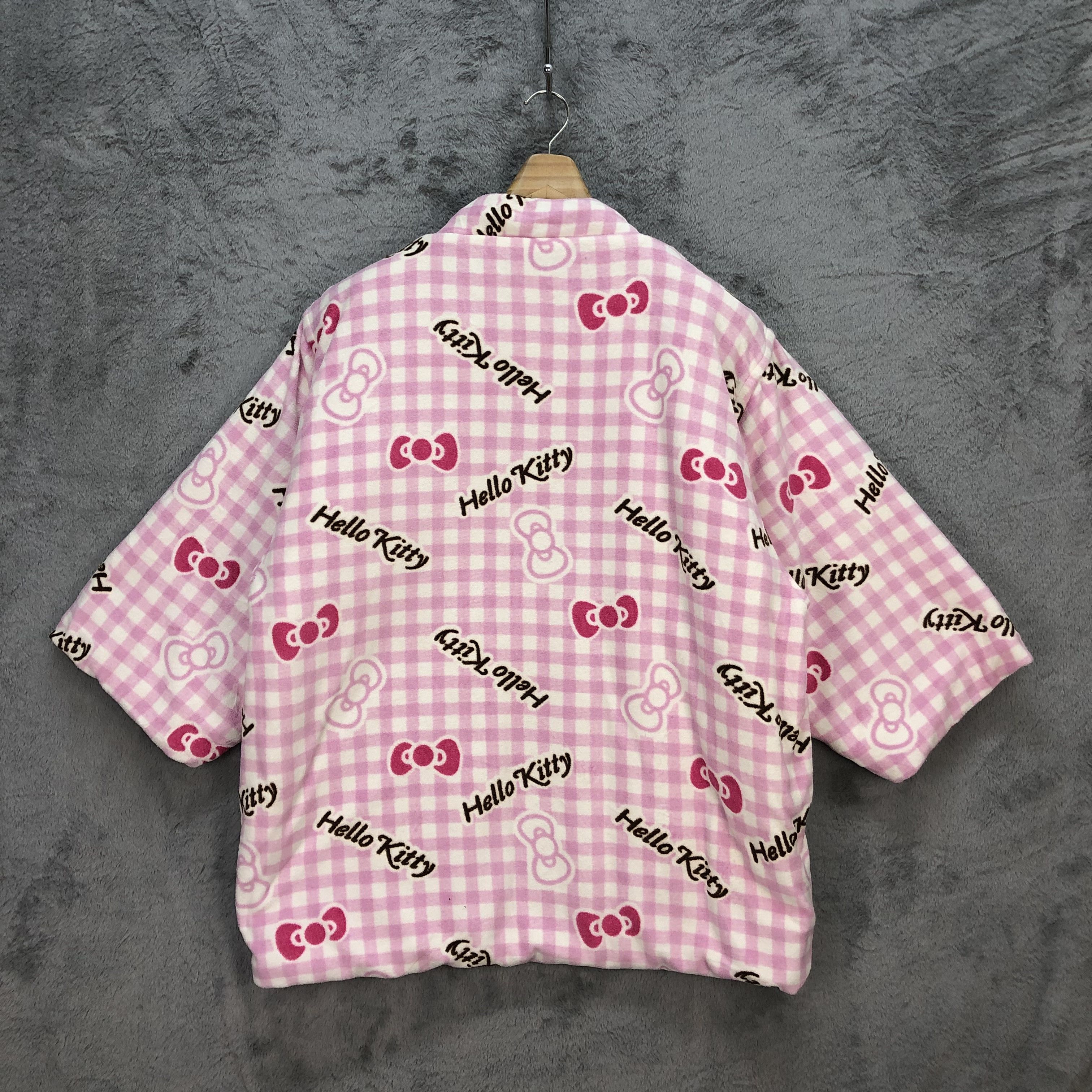 Japanese Brand HELLO KITTY CARDIGAN / KIMONO #5946-215 Size M / US 6-8 / IT 42-44 - 12 Thumbnail