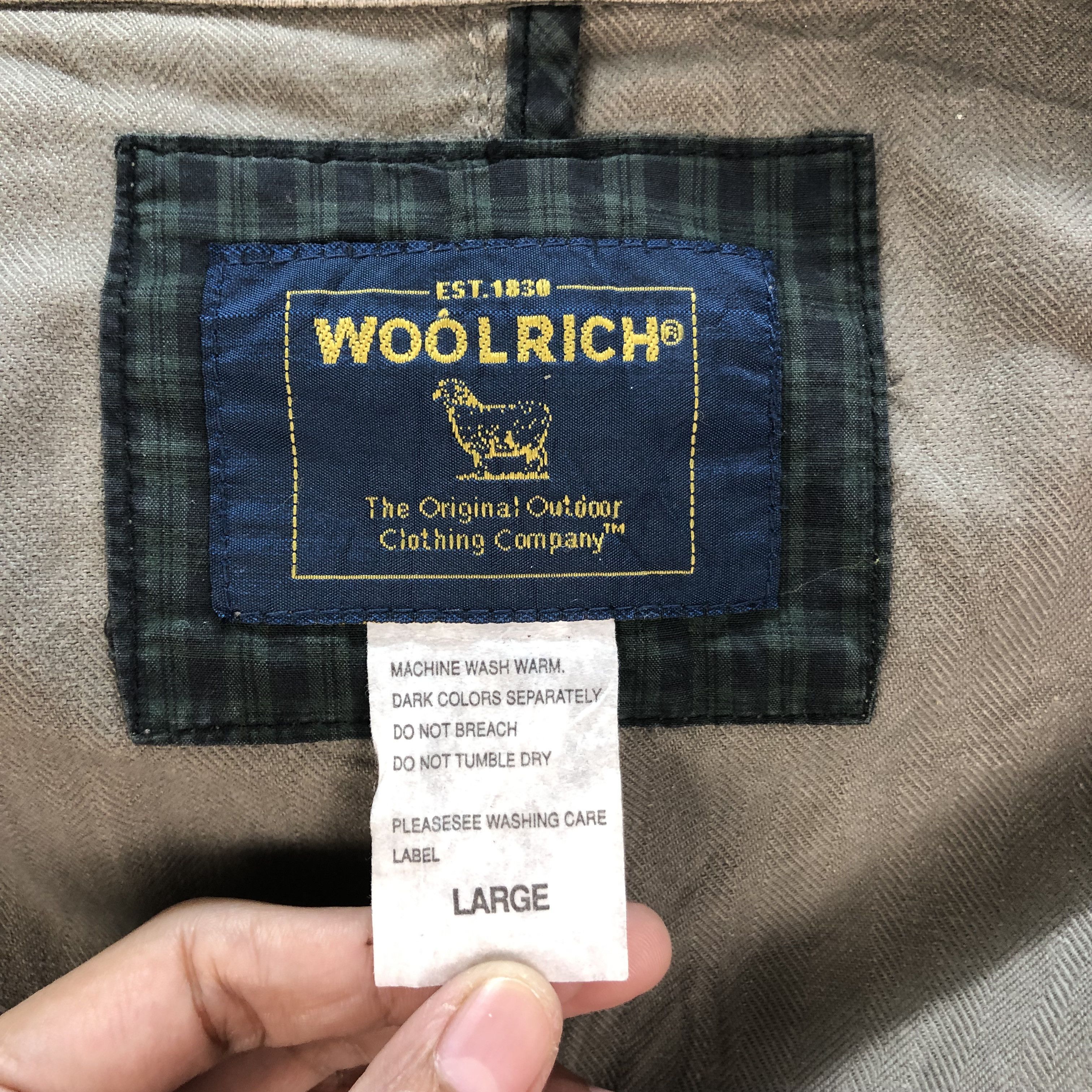 Vintage WOOLRICH CASUAL JACKET #6513-70 Size US L / EU 52-54 / 3 - 9 Thumbnail