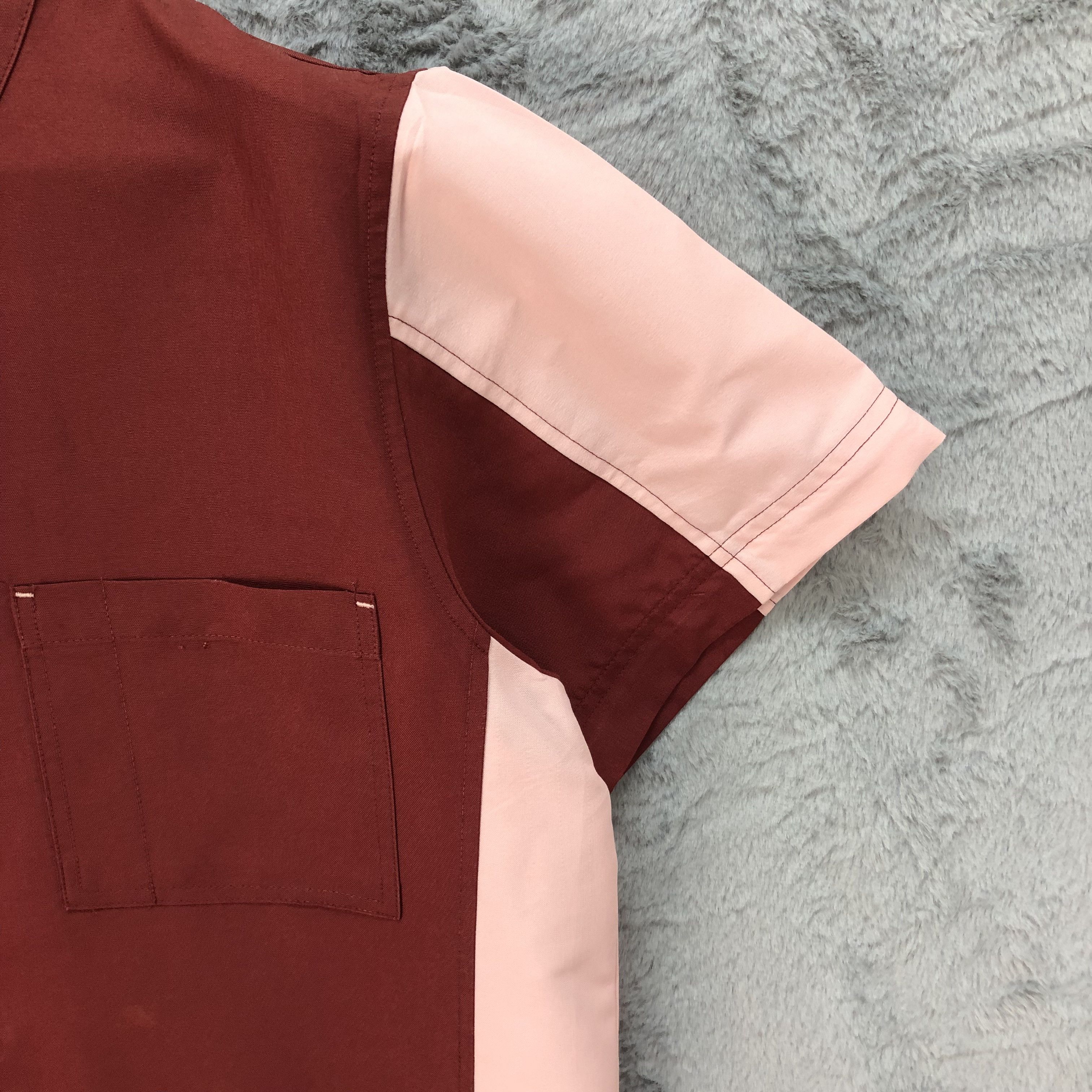 Vintage Vintage 7 ELEVEN Maroon Uniform Jacket Work Jacket #4729-166 Size US M / EU 48-50 / 2 - 7 Thumbnail